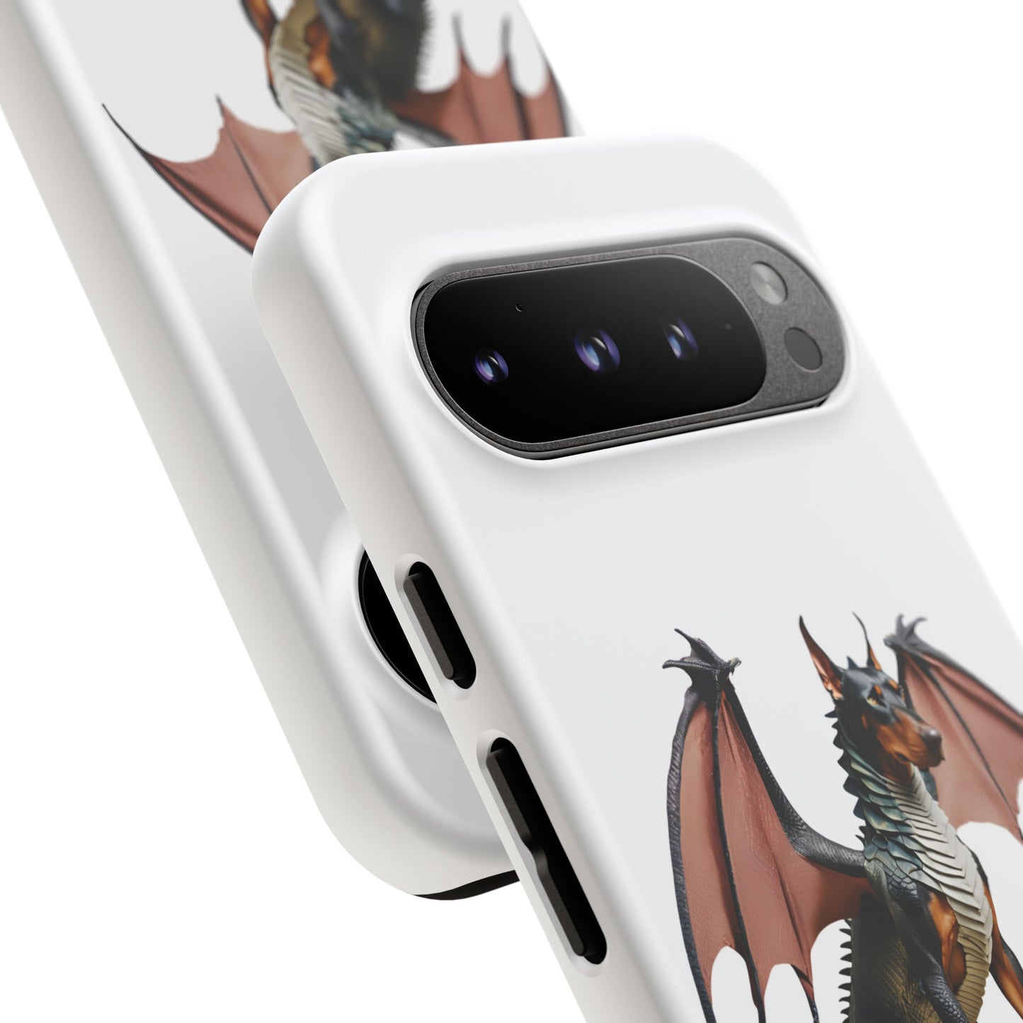 Mythical Doberman Pinscher Dragon Phone Case - Tough & Stylish Protection
