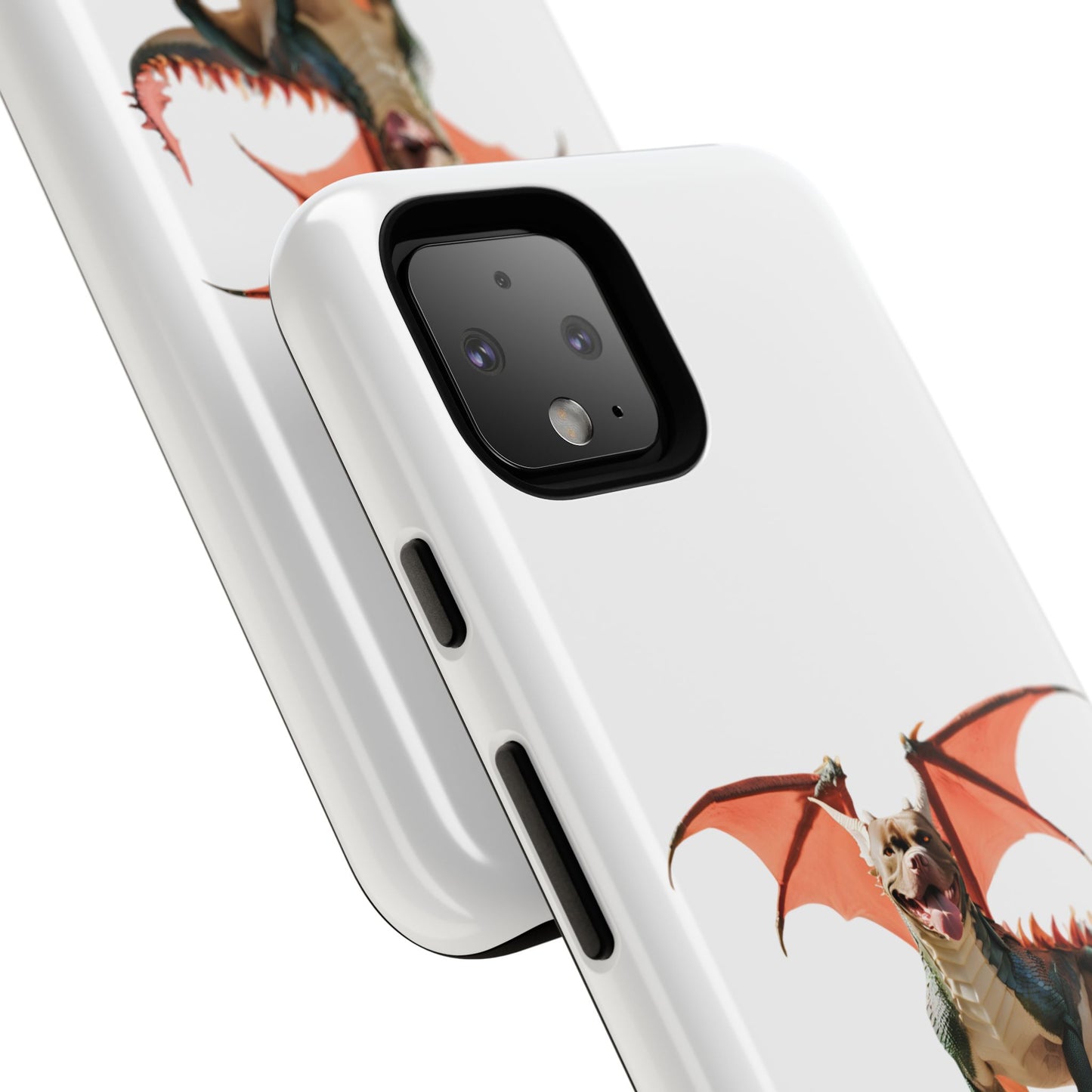 Tough Cases - Fierce Dragon Pitbull Phone Case | Unique Animal Design | Perfect Gift for Animal Lovers