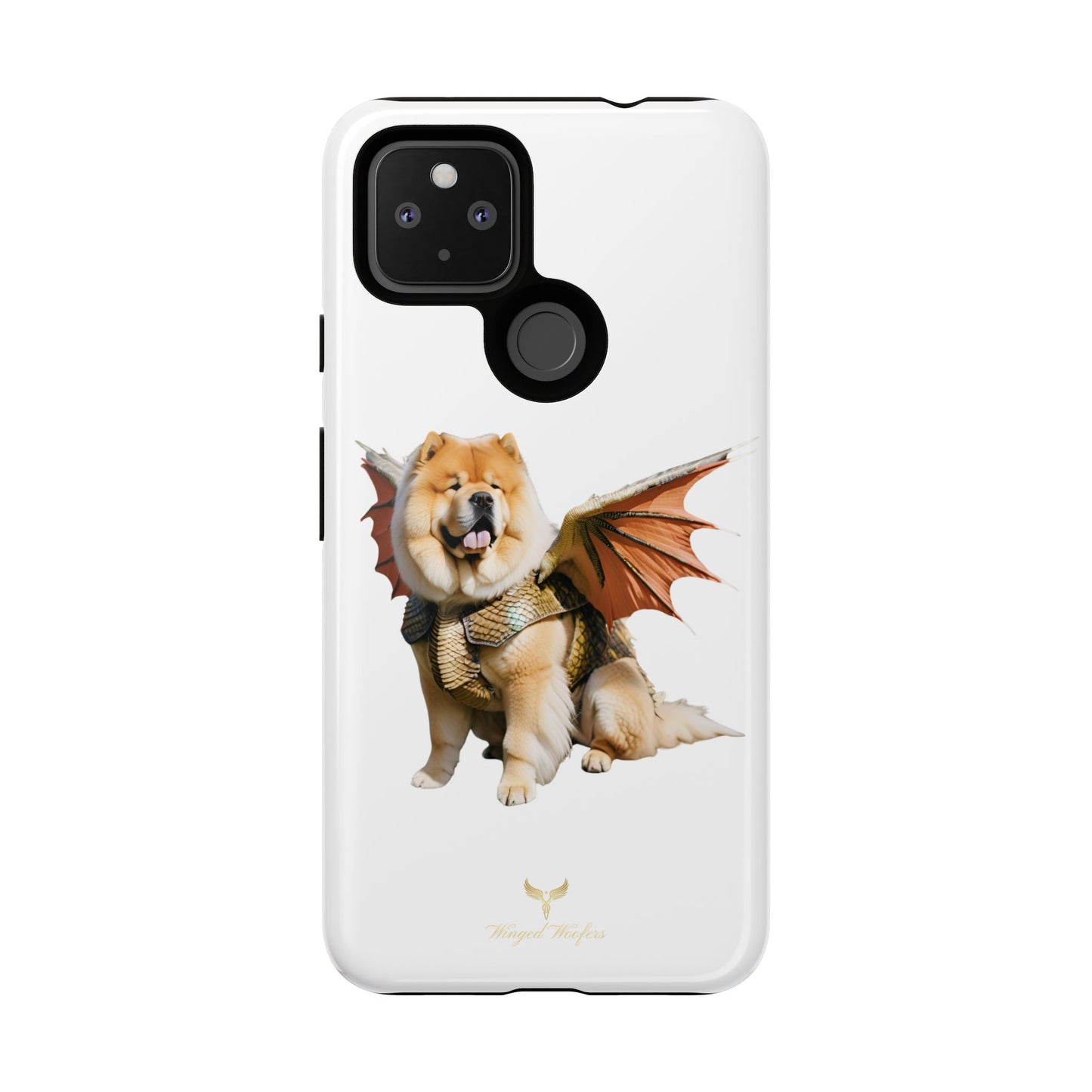 Funny Dragon Chow Chow Dog Phone Case - Tough Cases for Pet Lovers