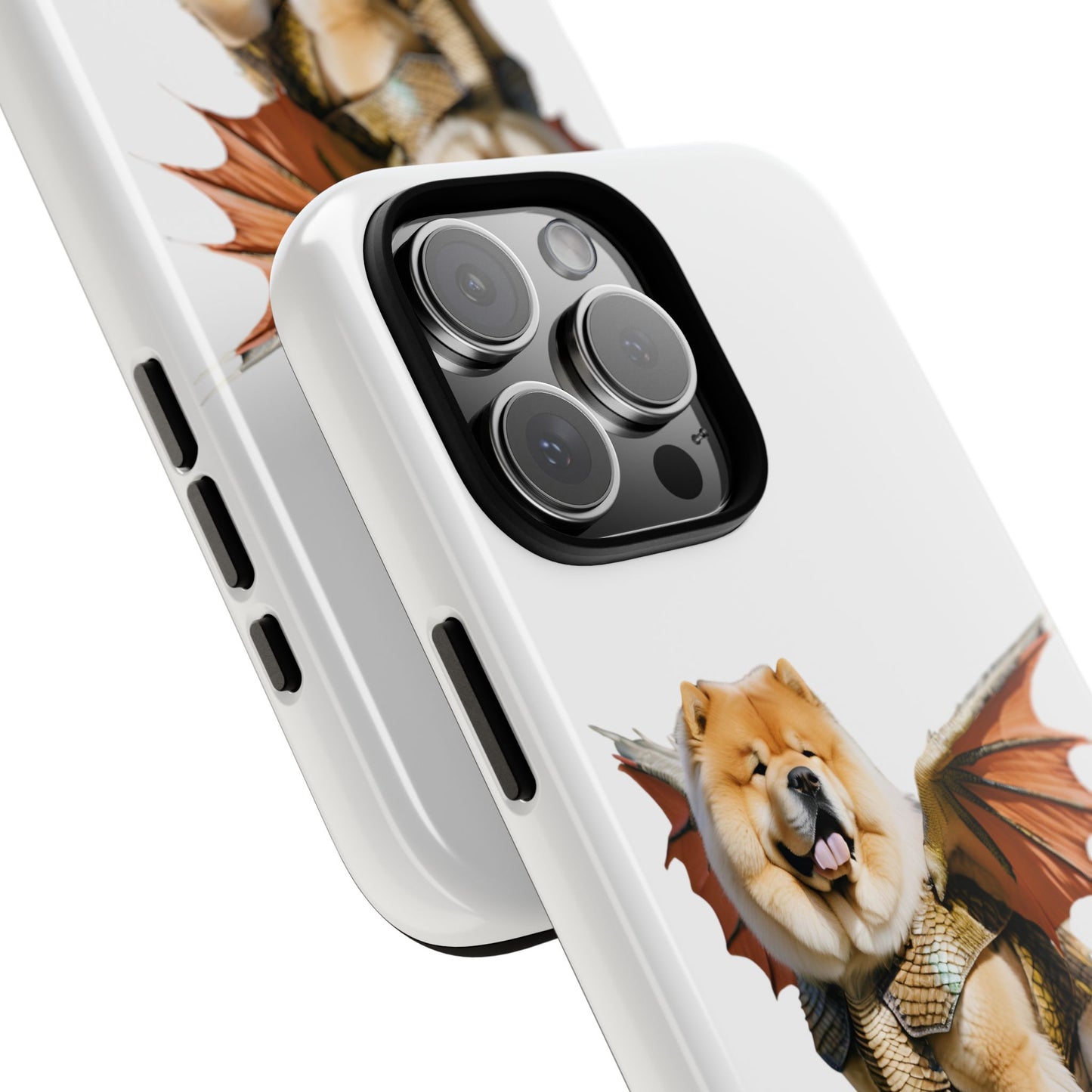 Funny Dragon Chow Chow Dog Phone Case - Tough Cases for Pet Lovers
