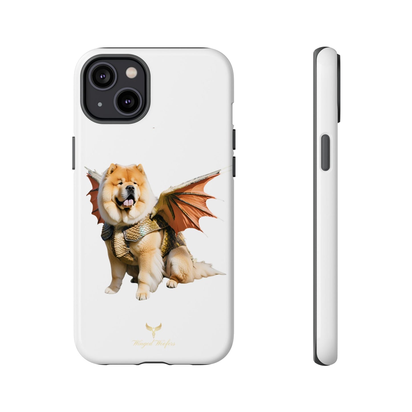 Funny Dragon Chow Chow Dog Phone Case - Tough Cases for Pet Lovers