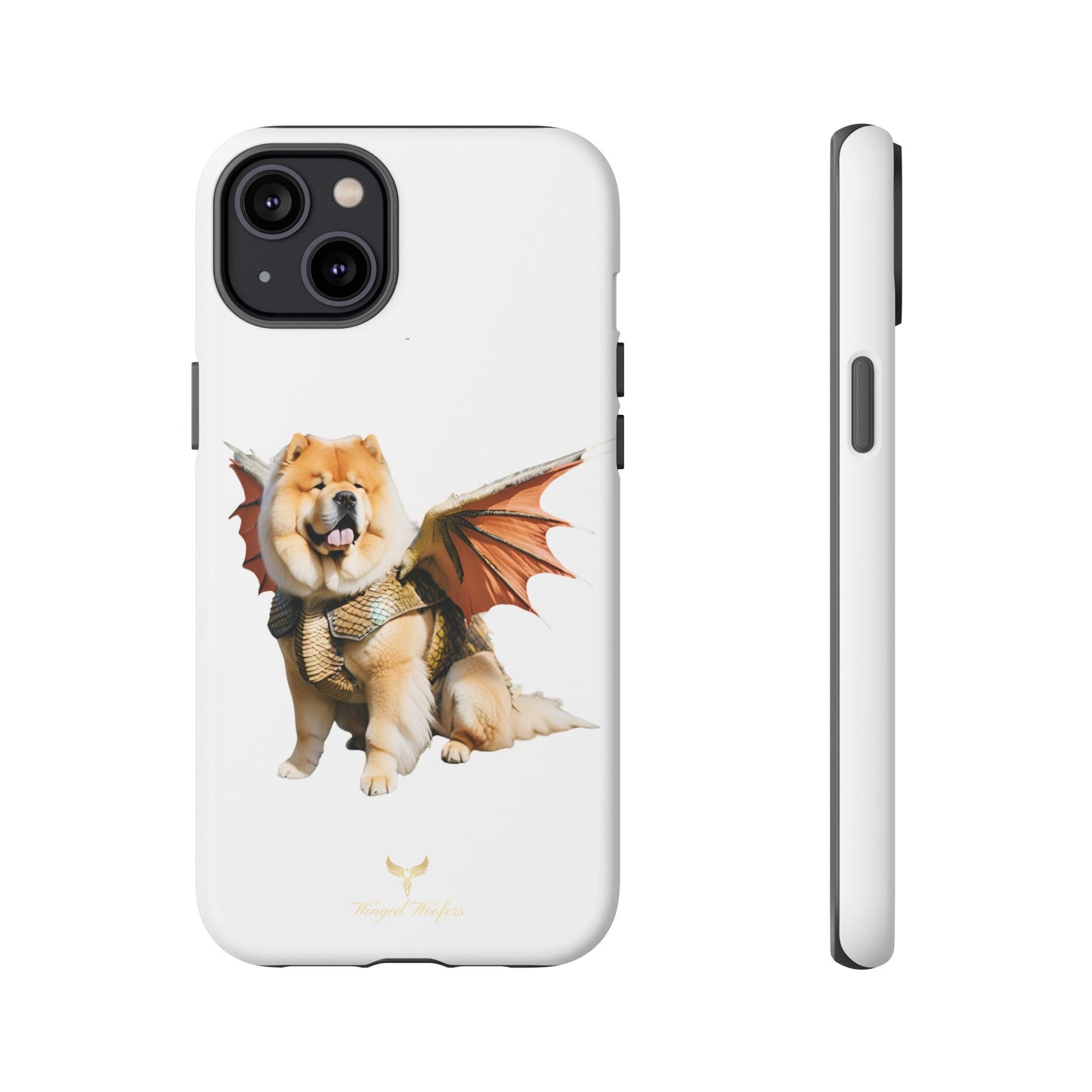 Funny Dragon Chow Chow Dog Phone Case - Tough Cases for Pet Lovers