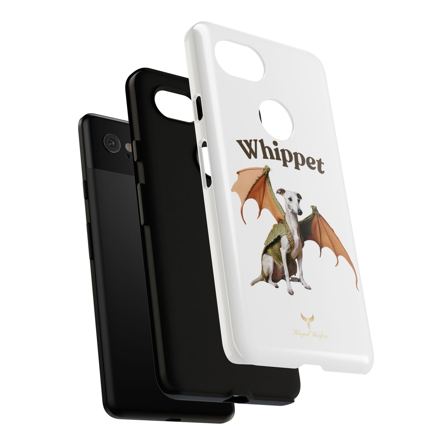 Whippet Dragon Phone Case - Tough & Stylish Pet Accessory