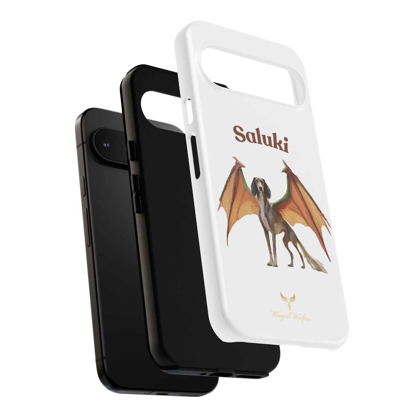 Saluki Dog Dragon Case - Tough Phone Case for Pet Lovers