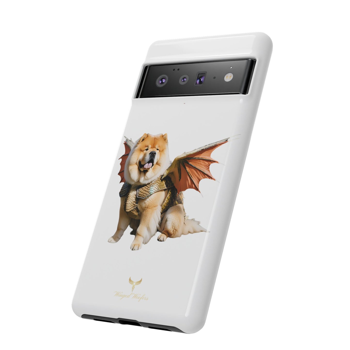 Funny Dragon Chow Chow Dog Phone Case - Tough Cases for Pet Lovers