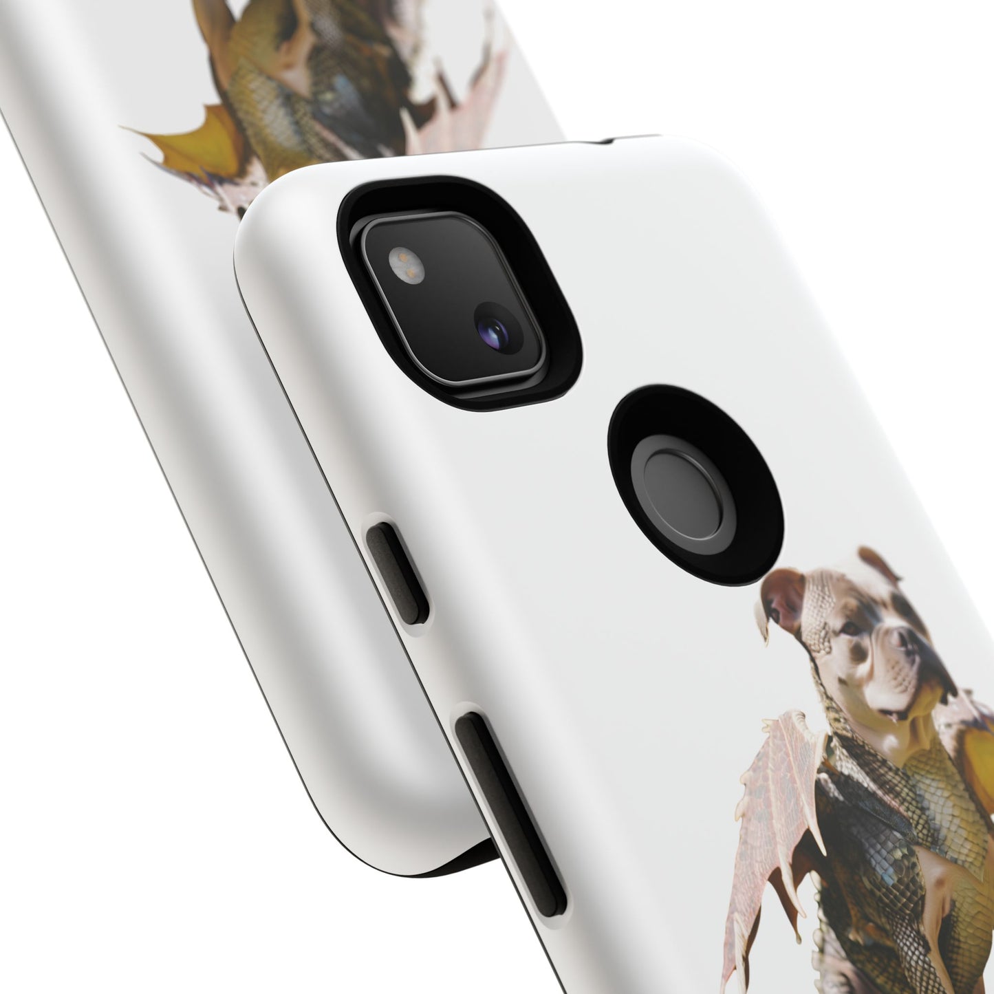 Staffordshire Bulldog Dragon Tough Phone Case - Unique Animal Design for Pet Lovers