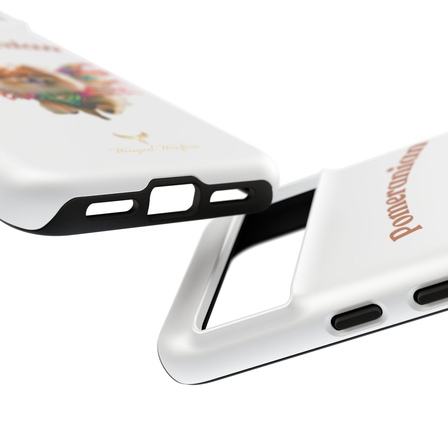 Pomeranian Winged Dog Phone Case – Cute Dog Lover Accessory