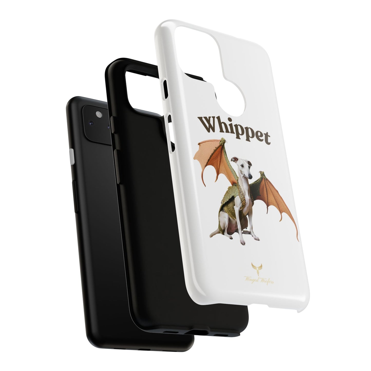 Whippet Dragon Phone Case - Tough & Stylish Pet Accessory