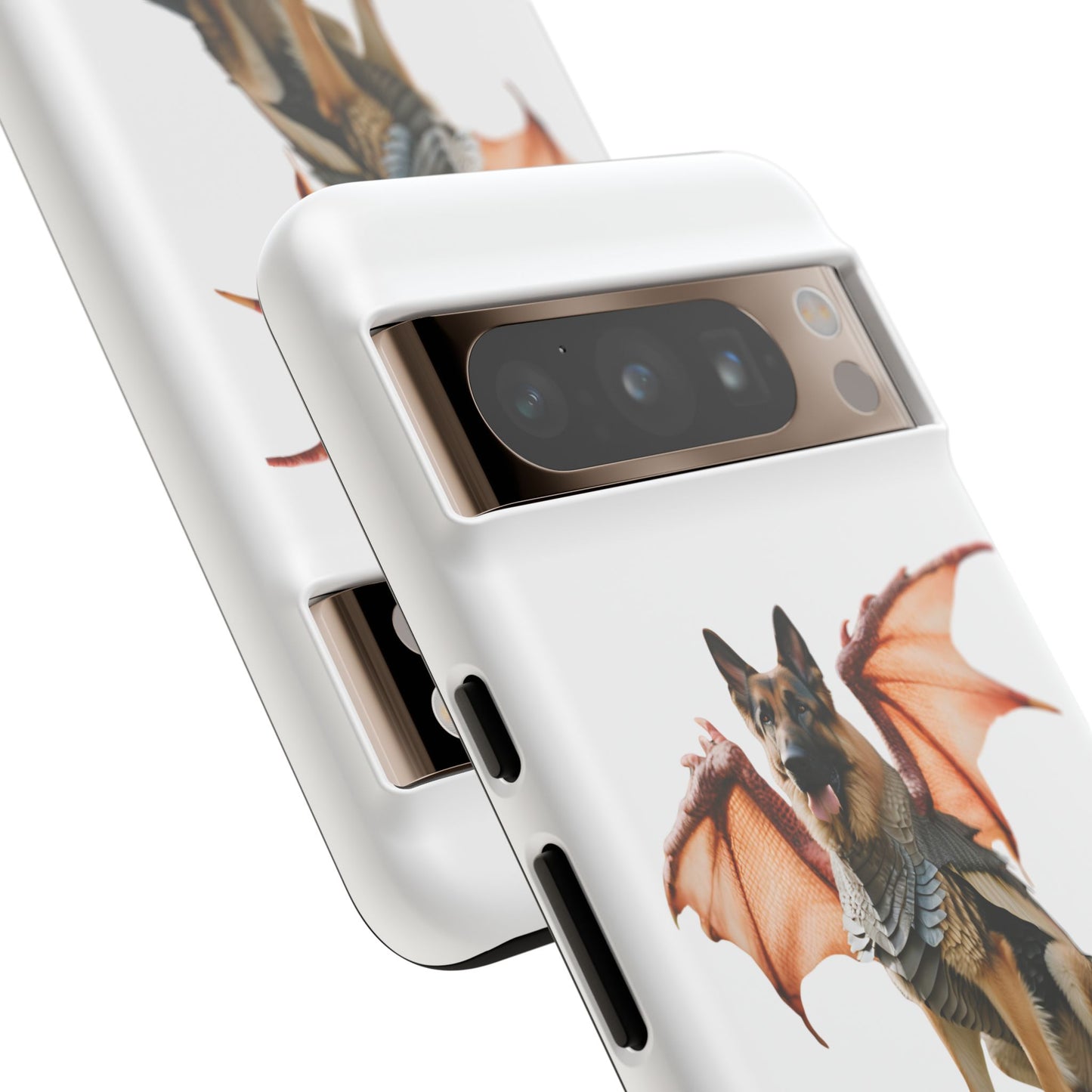 Mythical German Shepherd with Wings Dog iPhone Case | Tough Cases for Pet Lovers
