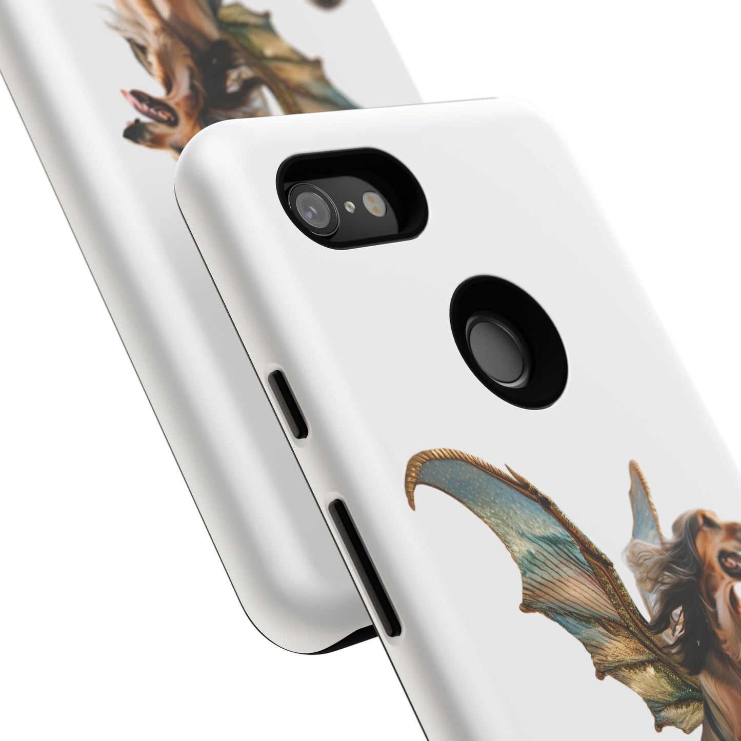 Magical Afghan Hound Dog Phone Case - Tough Cases with Winged Design