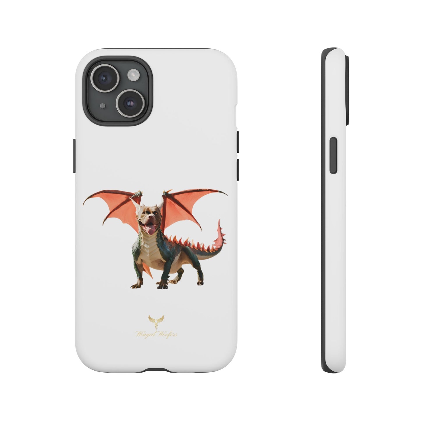 Tough Cases - Fierce Dragon Pitbull Phone Case | Unique Animal Design | Perfect Gift for Animal Lovers