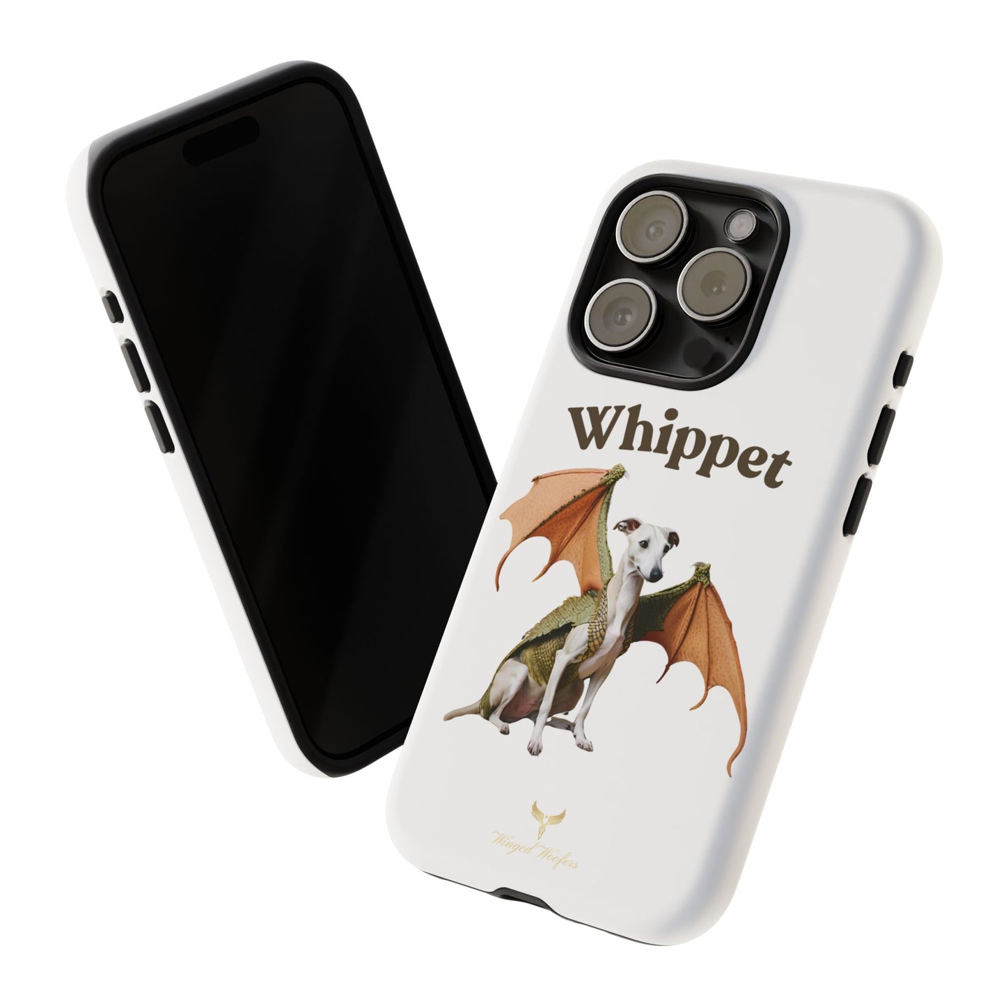 Whippet Dragon Phone Case - Tough & Stylish Pet Accessory