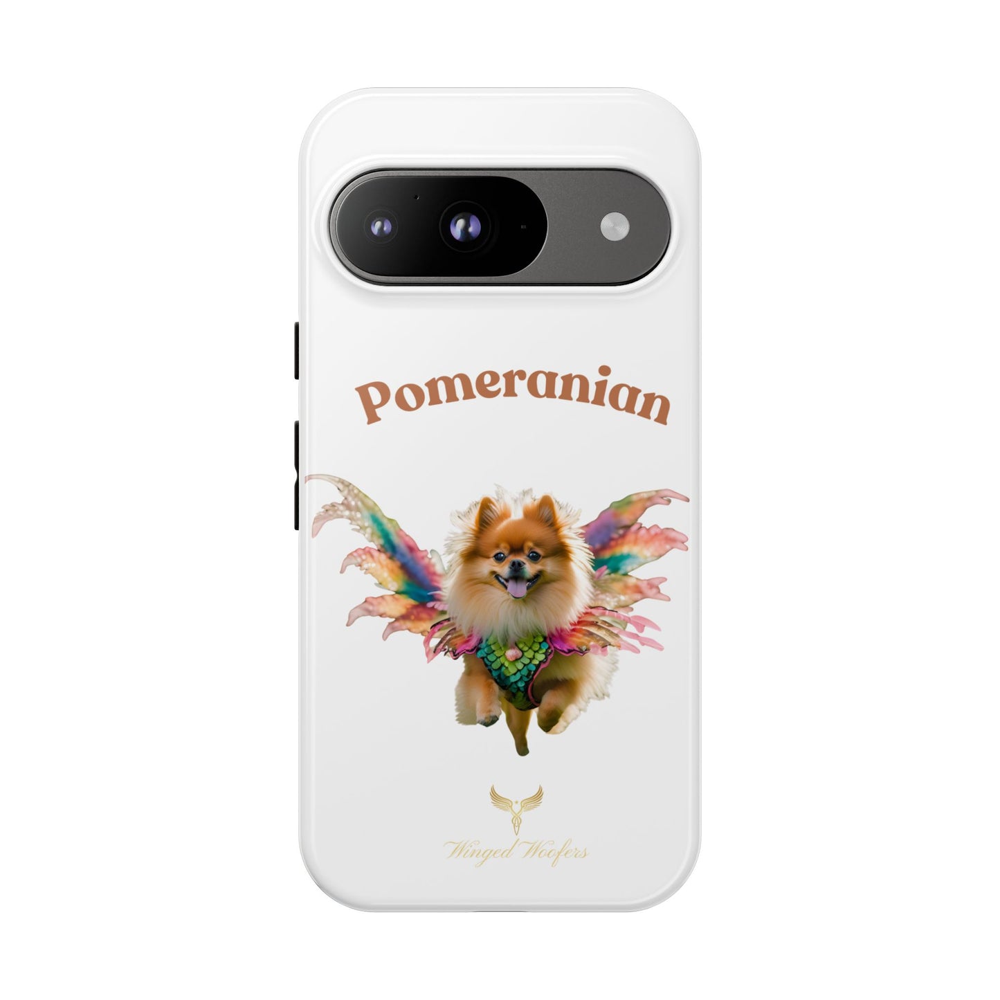 Pomeranian Winged Dog Phone Case – Cute Dog Lover Accessory