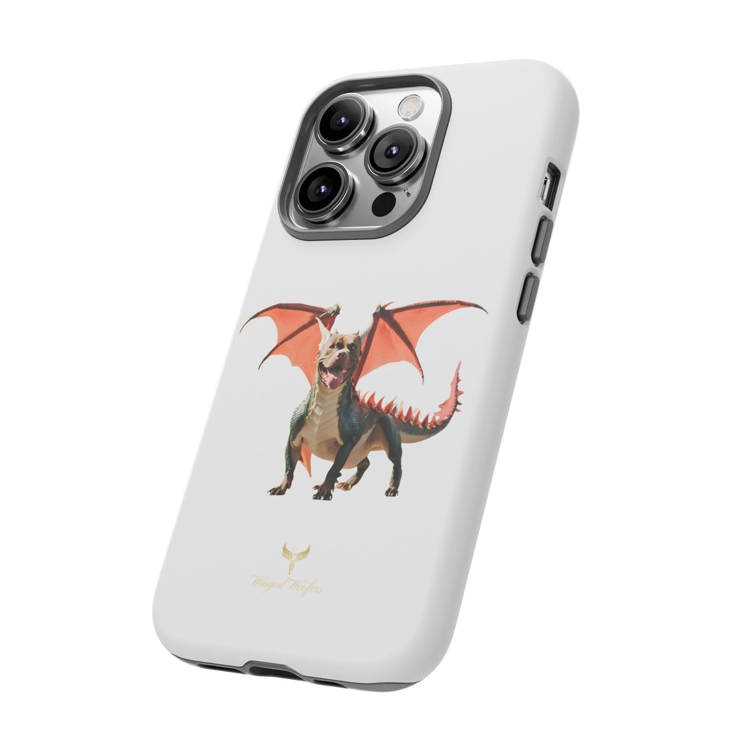 Tough Cases - Fierce Dragon Pitbull Phone Case | Unique Animal Design | Perfect Gift for Animal Lovers