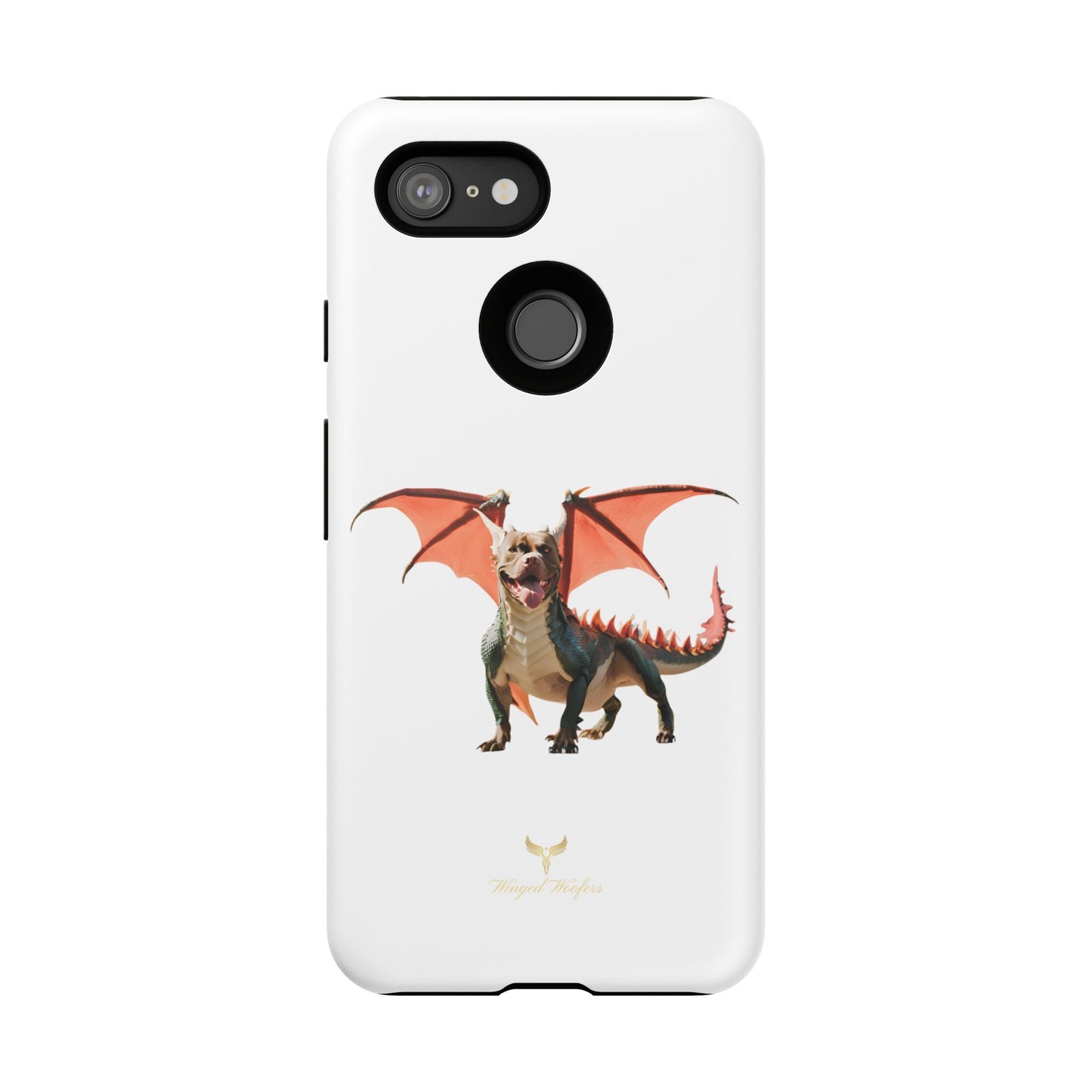 Tough Cases - Fierce Dragon Pitbull Phone Case | Unique Animal Design | Perfect Gift for Animal Lovers