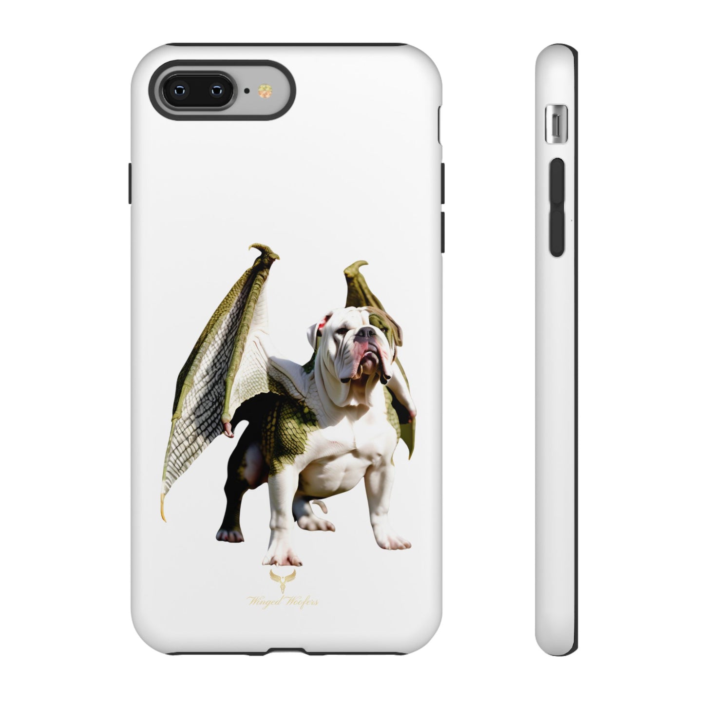 English Bulldog Dragon Phone Case - Tough & Unique Design