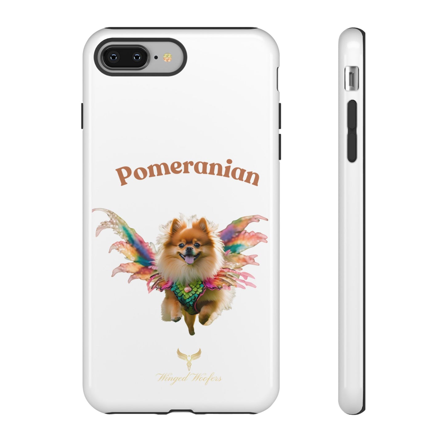 Pomeranian Winged Dog Phone Case – Cute Dog Lover Accessory