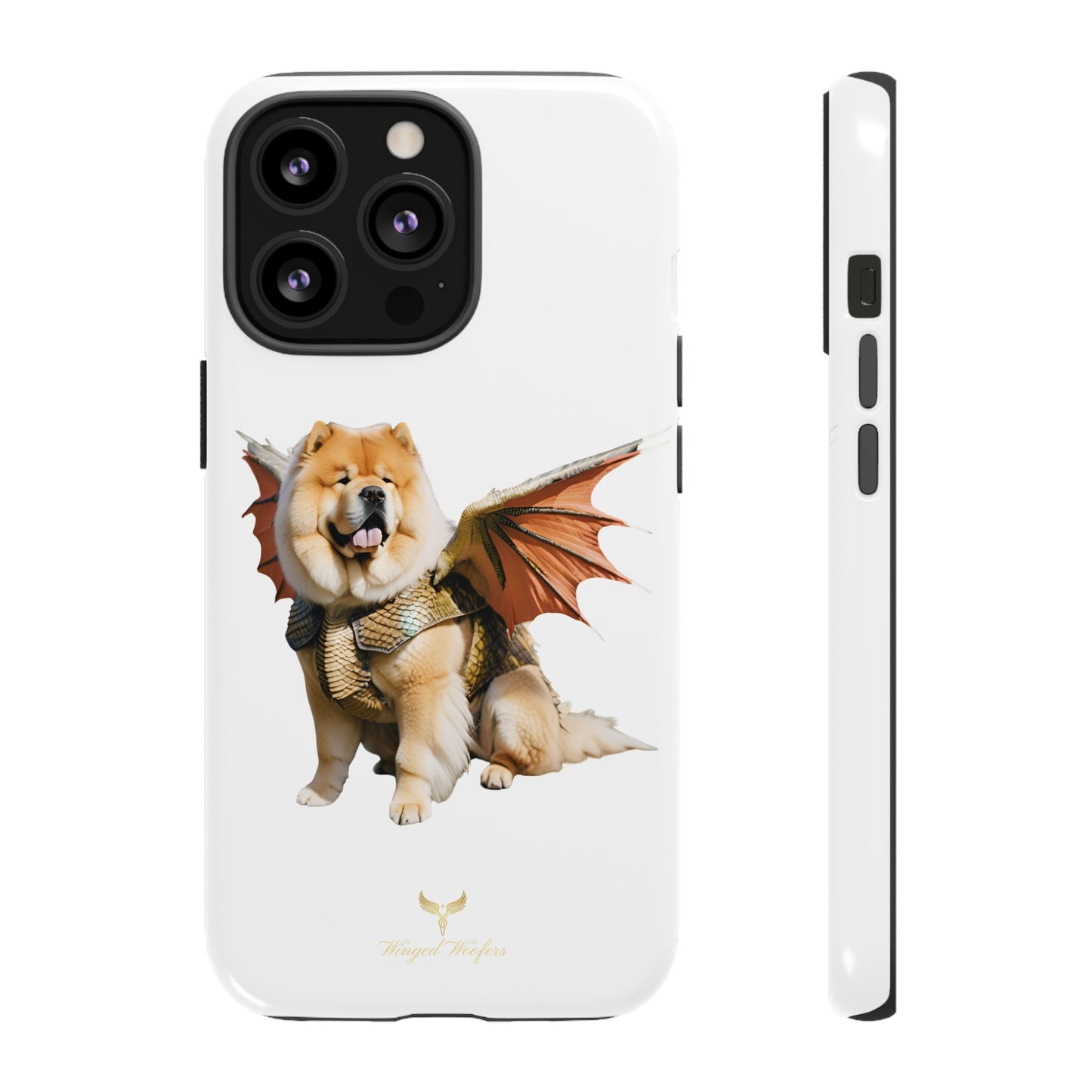 Funny Dragon Chow Chow Dog Phone Case - Tough Cases for Pet Lovers