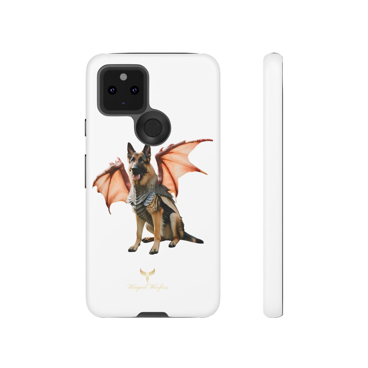 Mythical German Shepherd with Wings Dog iPhone Case | Tough Cases for Pet Lovers