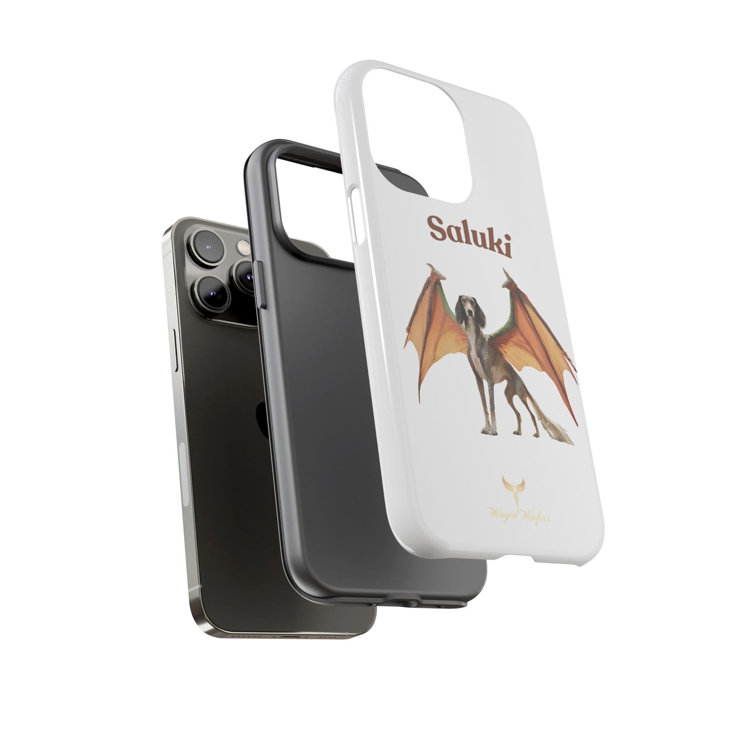 Saluki Dog Dragon Case - Tough Phone Case for Pet Lovers