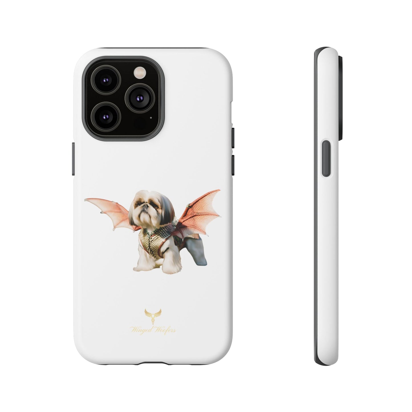 Fantasy Shih Tzu with Dragon Wings Pet Phone Case – Tough Cases for Dog Lovers