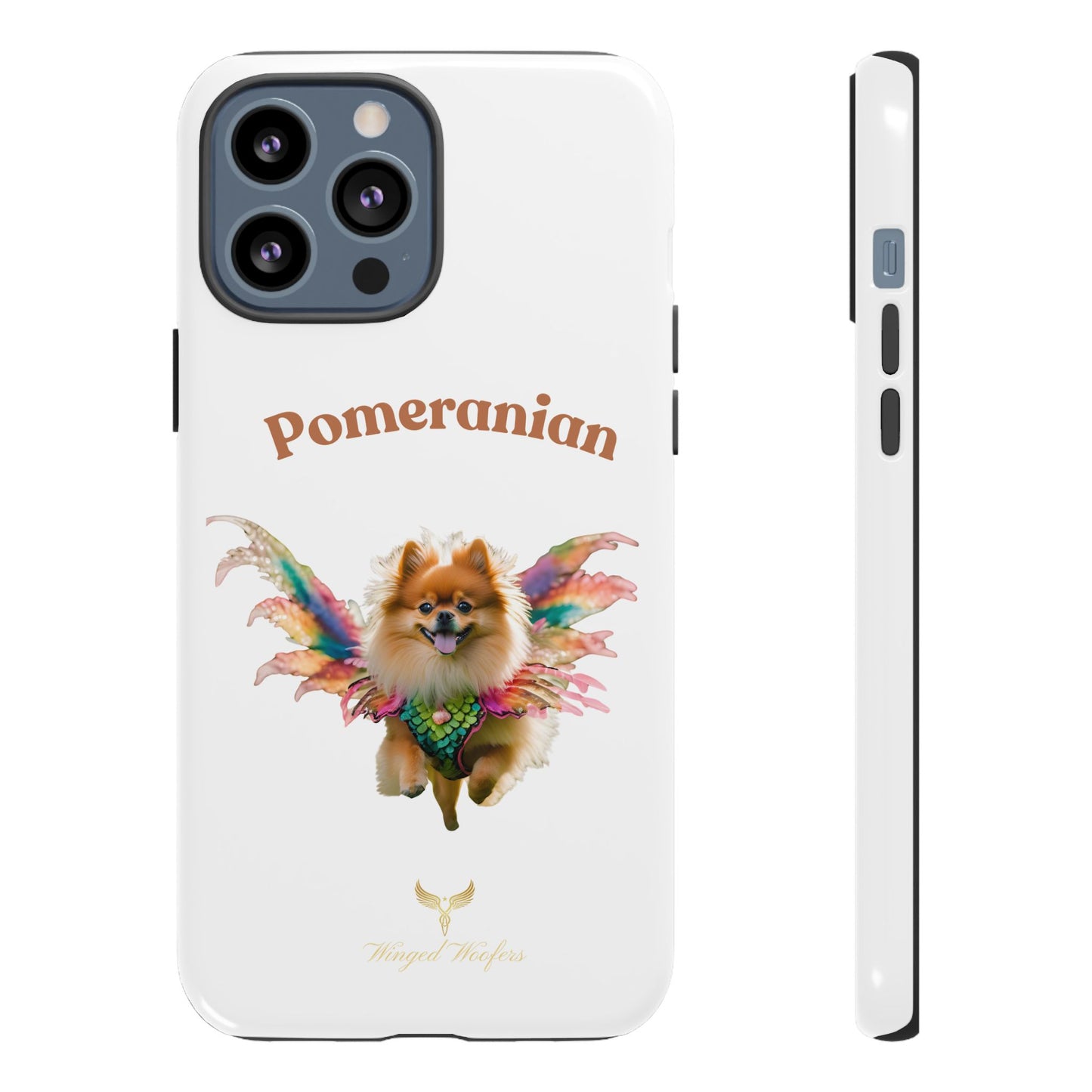 Pomeranian Winged Dog Phone Case – Cute Dog Lover Accessory