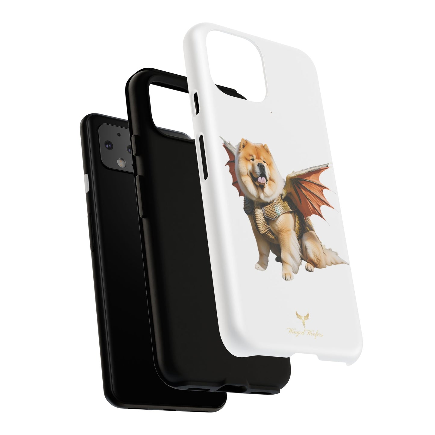 Funny Dragon Chow Chow Dog Phone Case - Tough Cases for Pet Lovers