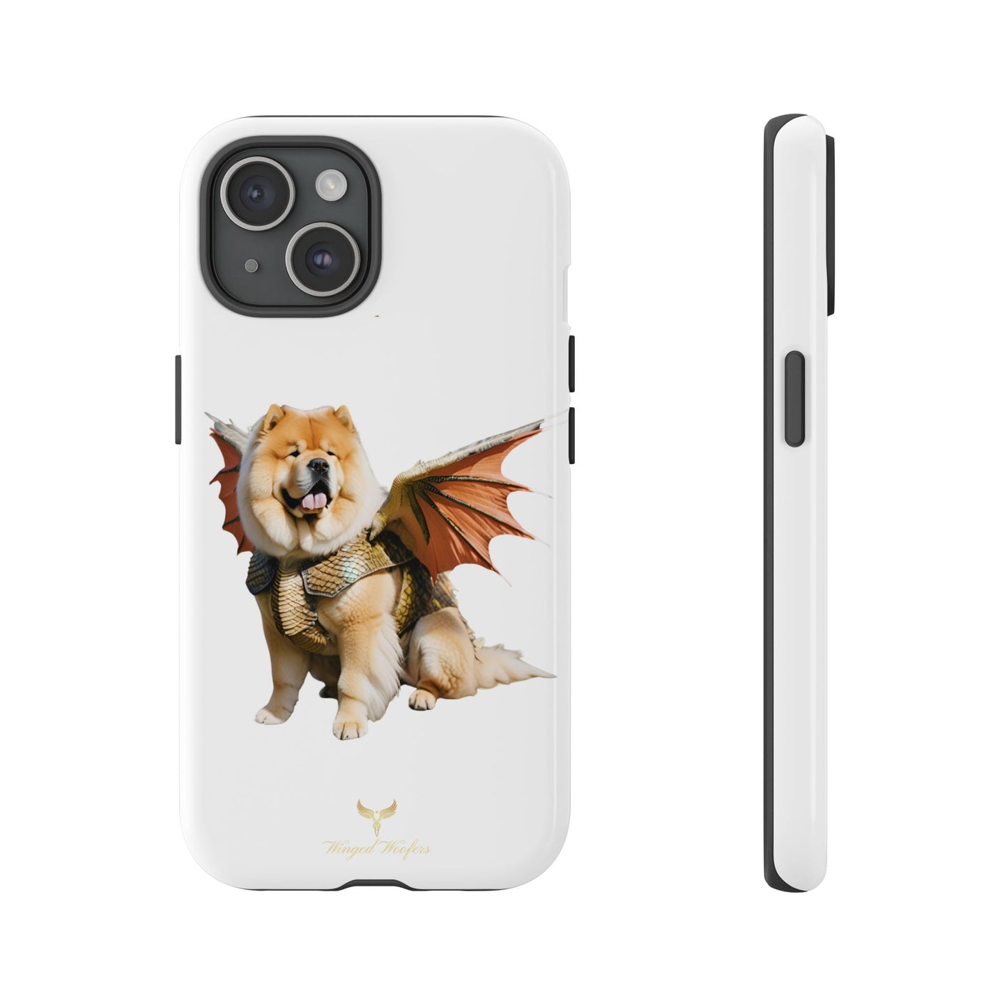 Funny Dragon Chow Chow Dog Phone Case - Tough Cases for Pet Lovers