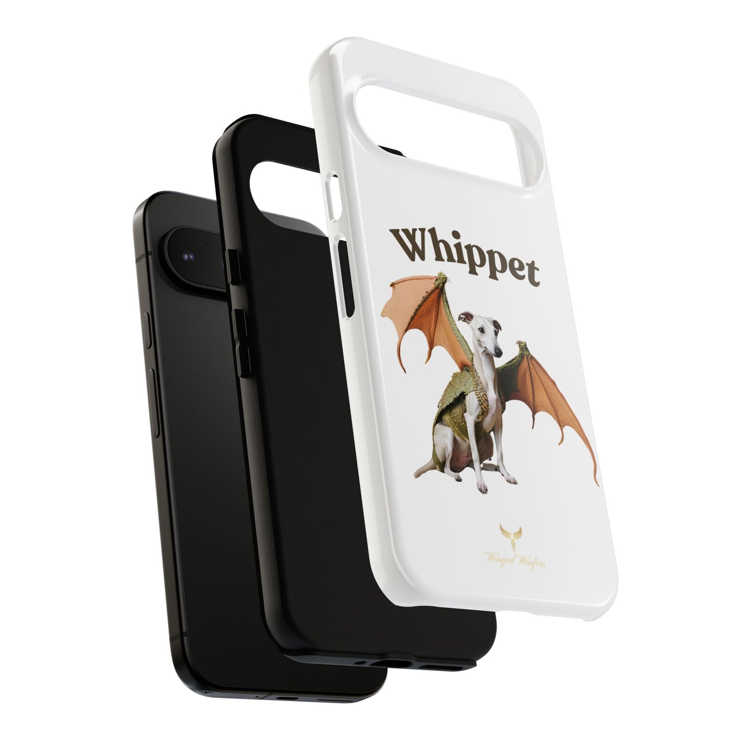 Whippet Dragon Phone Case - Tough & Stylish Pet Accessory