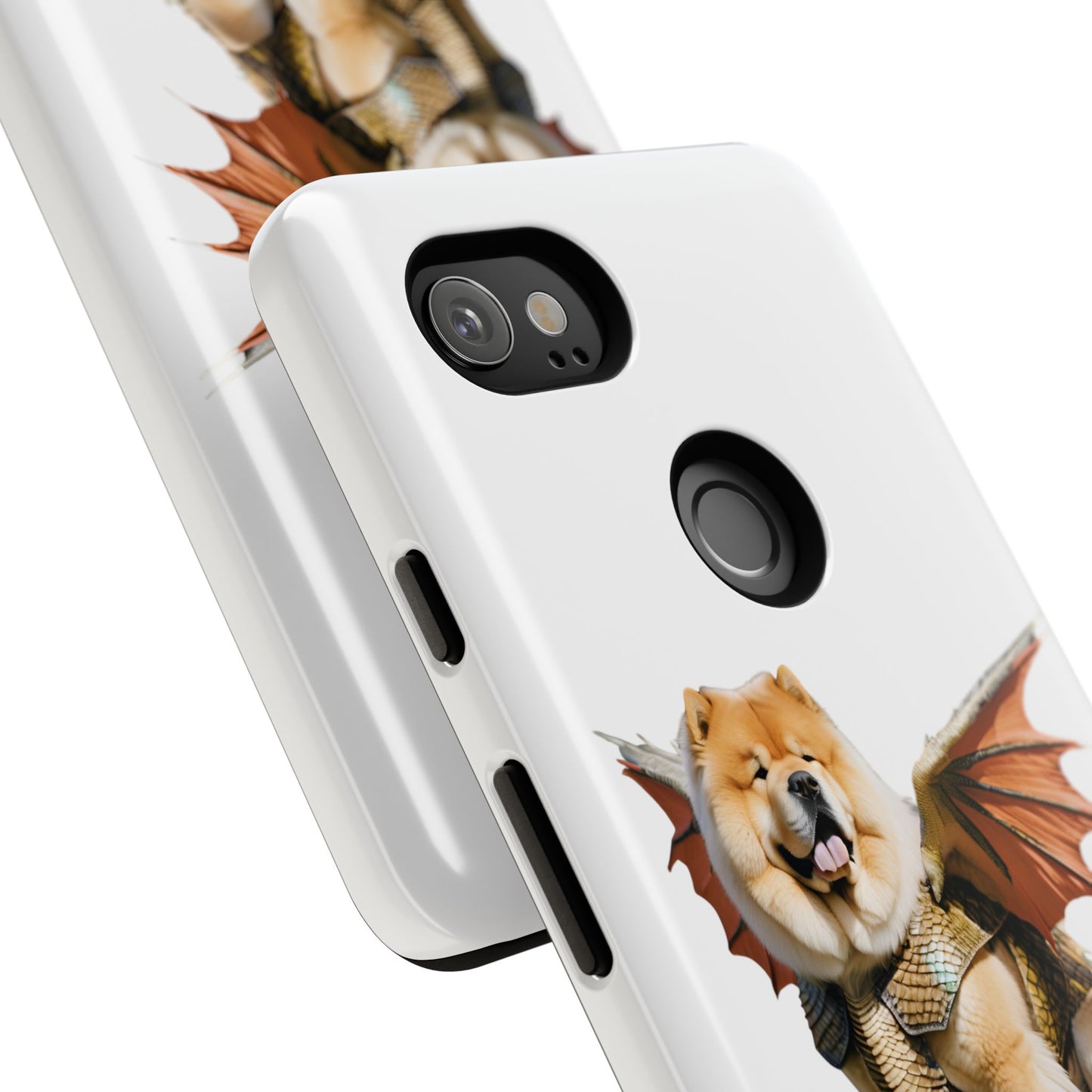 Funny Dragon Chow Chow Dog Phone Case - Tough Cases for Pet Lovers