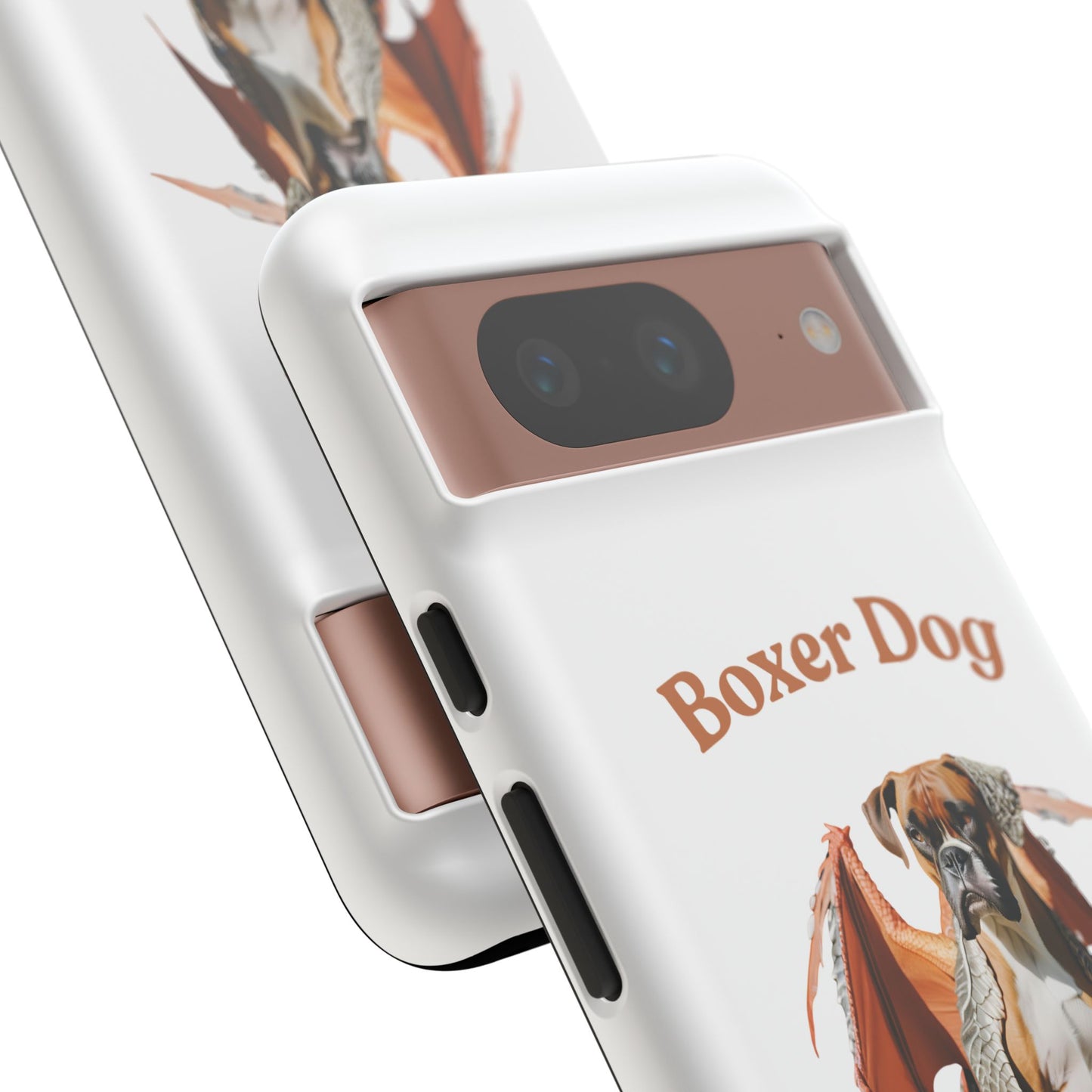 Boxer Dog Dragon Art Phone Case - Tough Cases