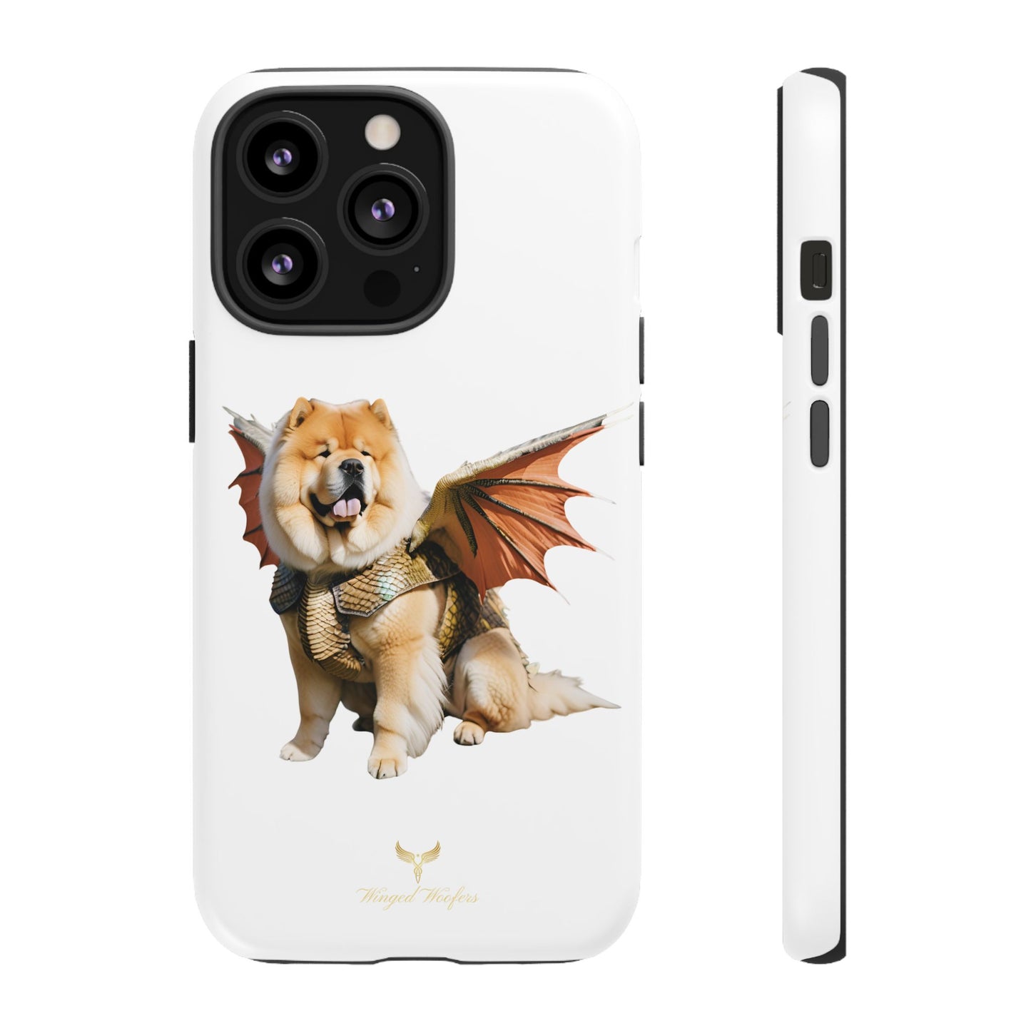 Funny Dragon Chow Chow Dog Phone Case - Tough Cases for Pet Lovers