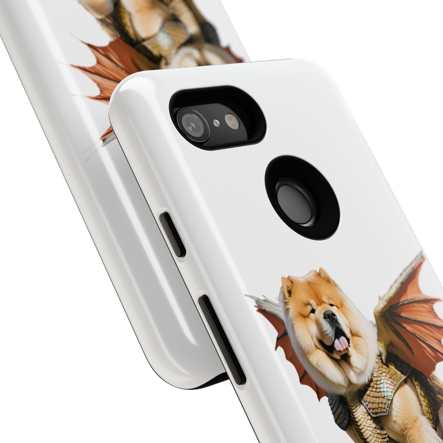 Funny Dragon Chow Chow Dog Phone Case - Tough Cases for Pet Lovers