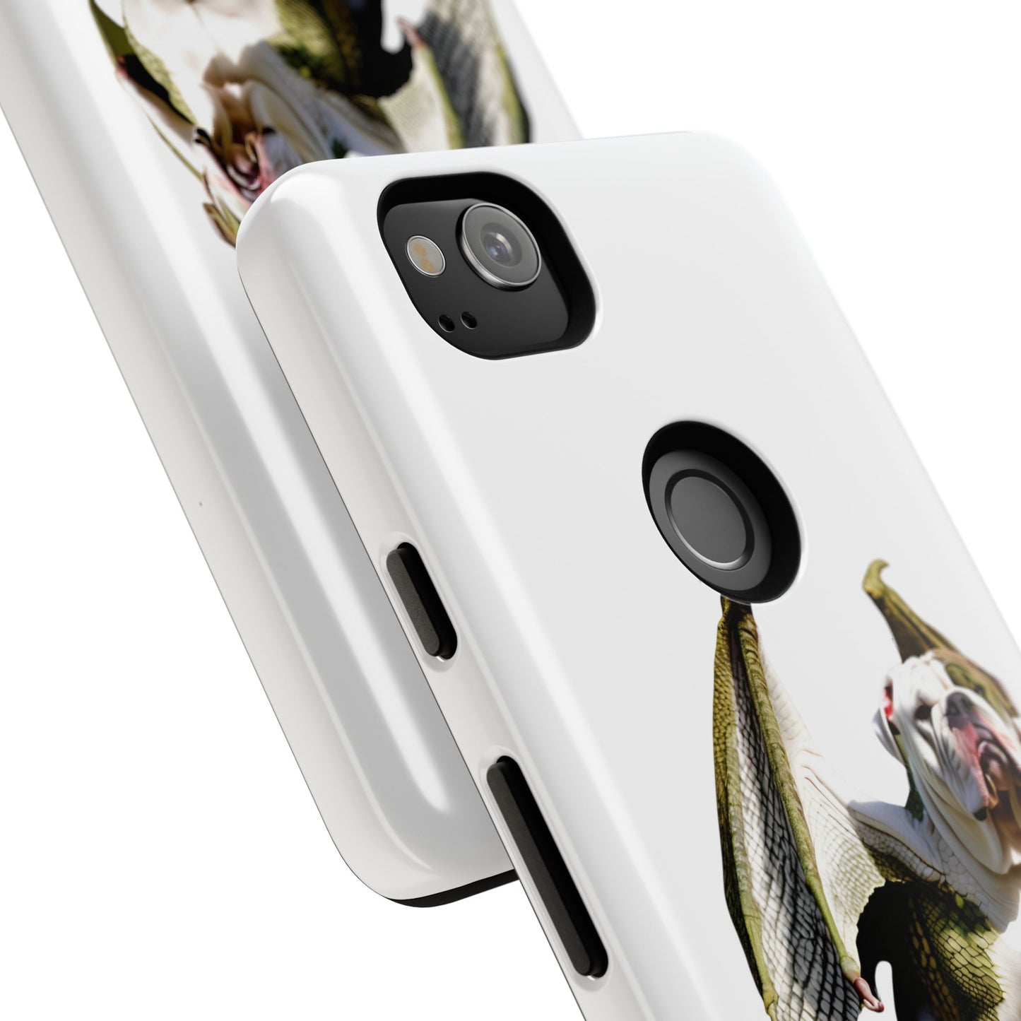 English Bulldog Dragon Phone Case - Tough & Unique Design