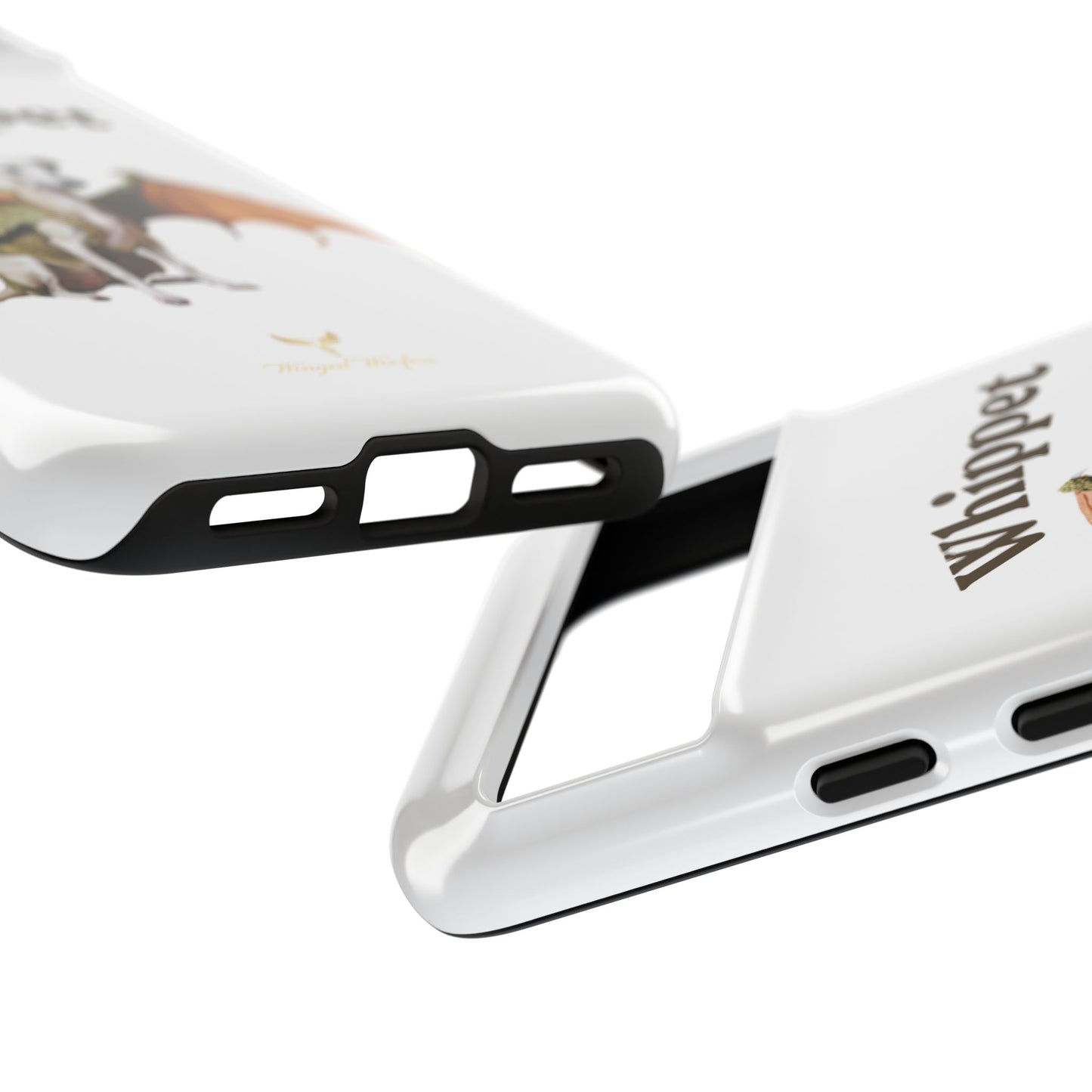 Whippet Dragon Phone Case - Tough & Stylish Pet Accessory