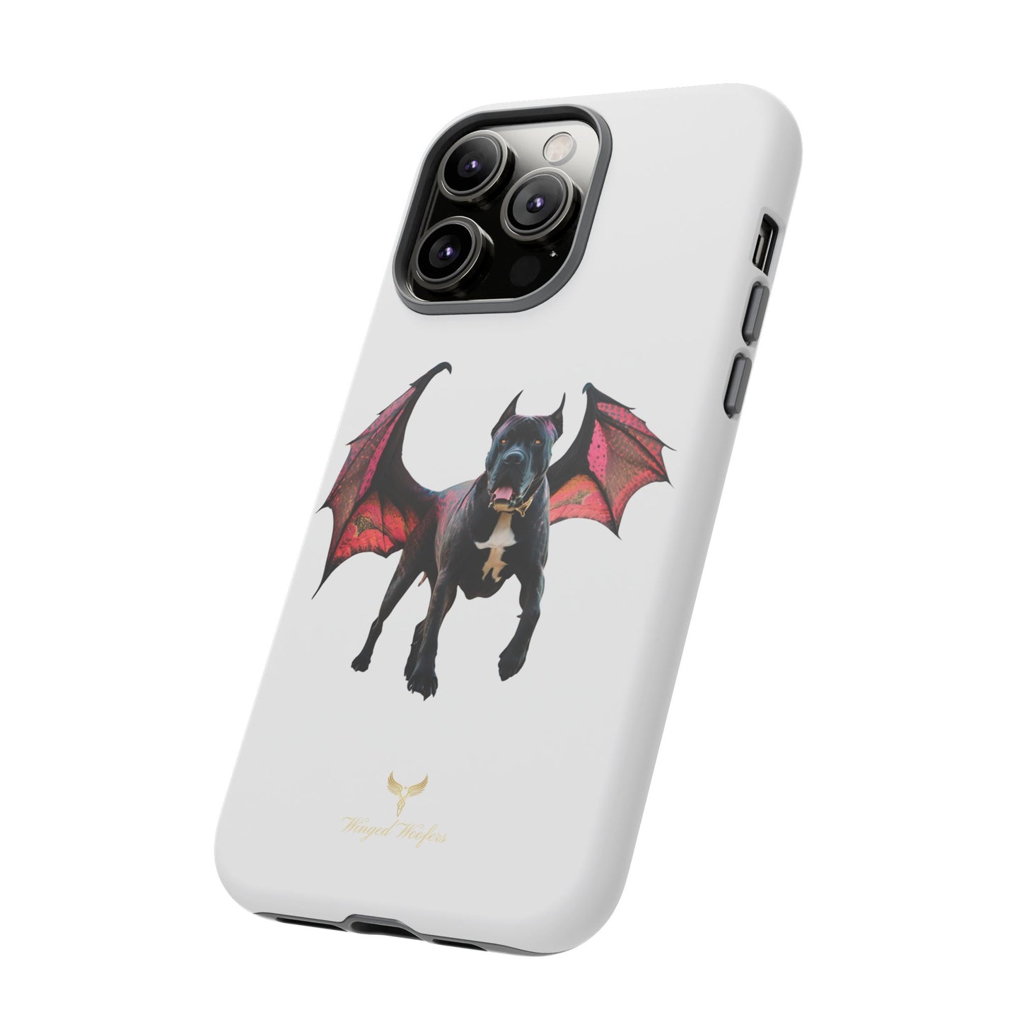 Flying Cane Corso Dog Phone Case - Tough Cases for Pet Lovers