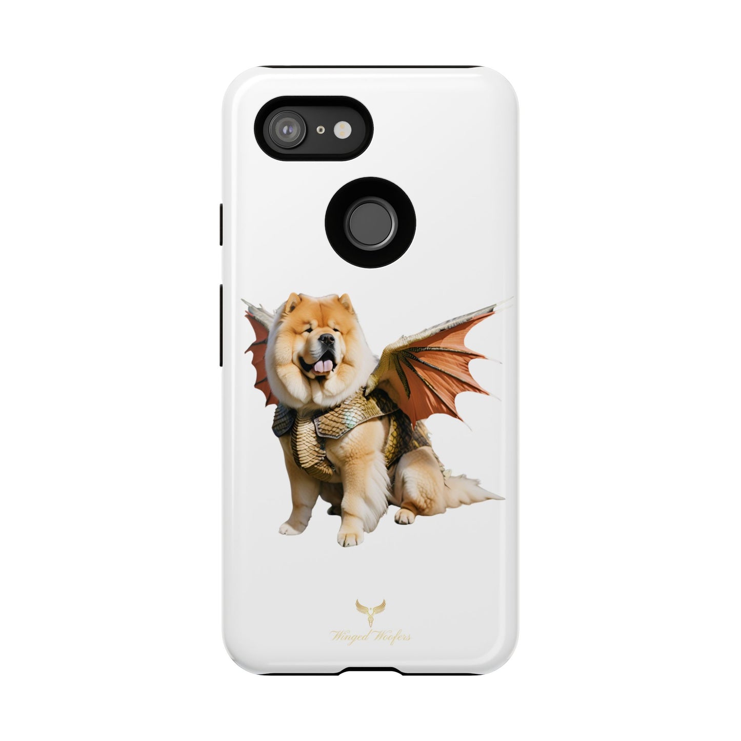 Funny Dragon Chow Chow Dog Phone Case - Tough Cases for Pet Lovers