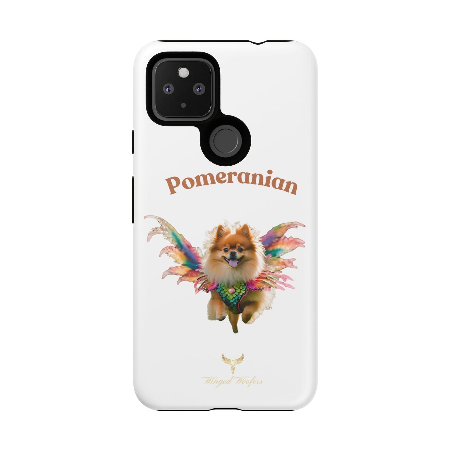 Pomeranian Winged Dog Phone Case – Cute Dog Lover Accessory