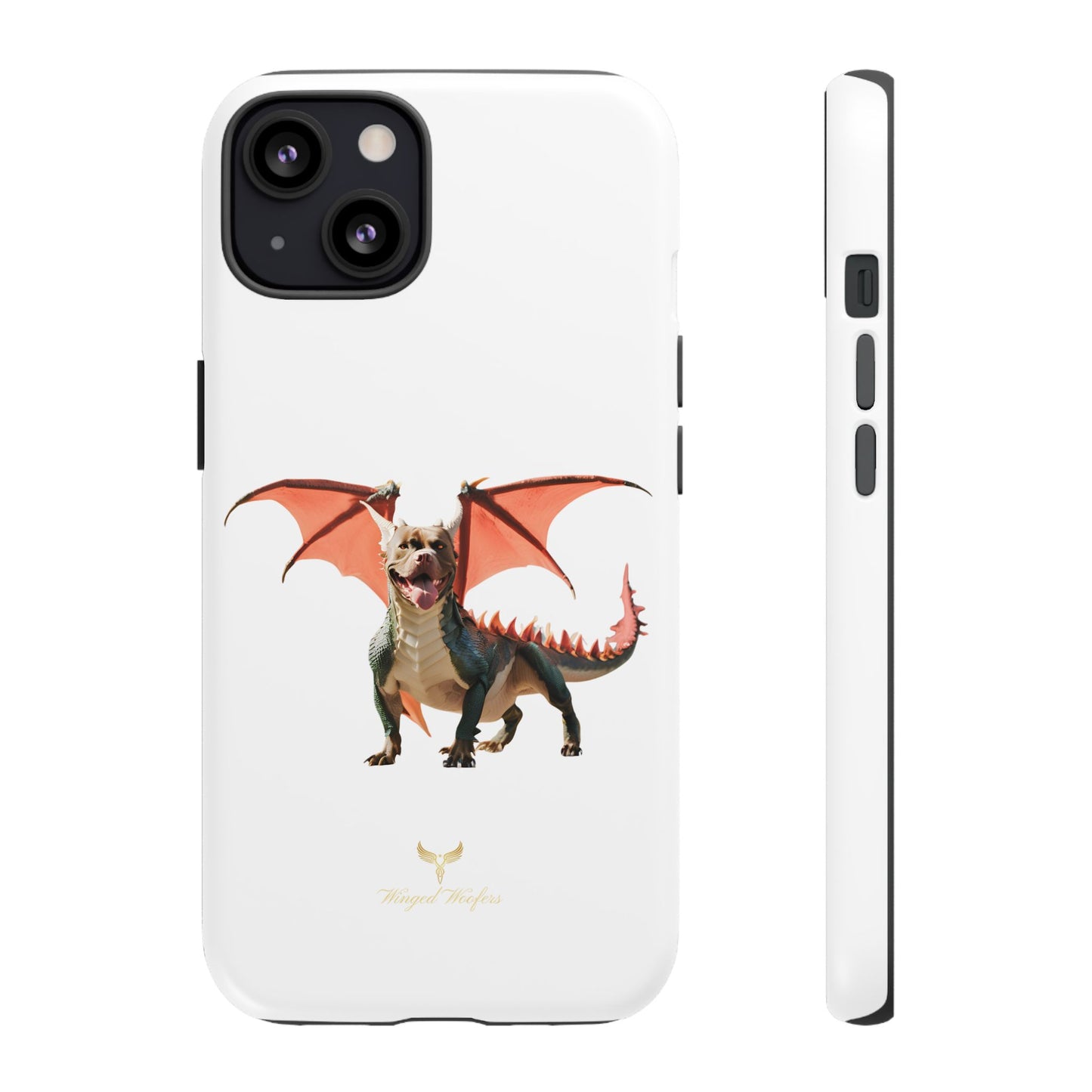 Tough Cases - Fierce Dragon Pitbull Phone Case | Unique Animal Design | Perfect Gift for Animal Lovers