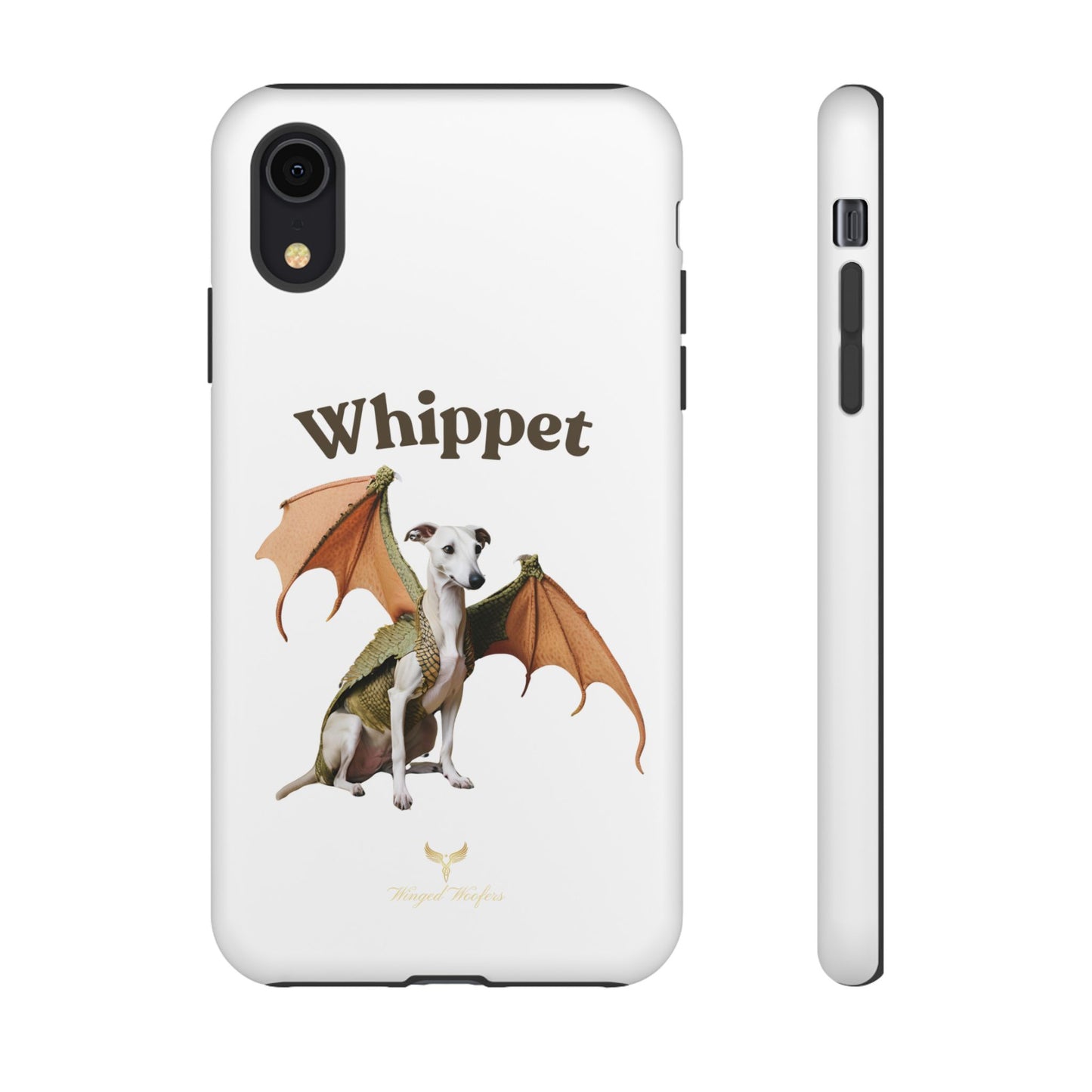 Whippet Dragon Phone Case - Tough & Stylish Pet Accessory