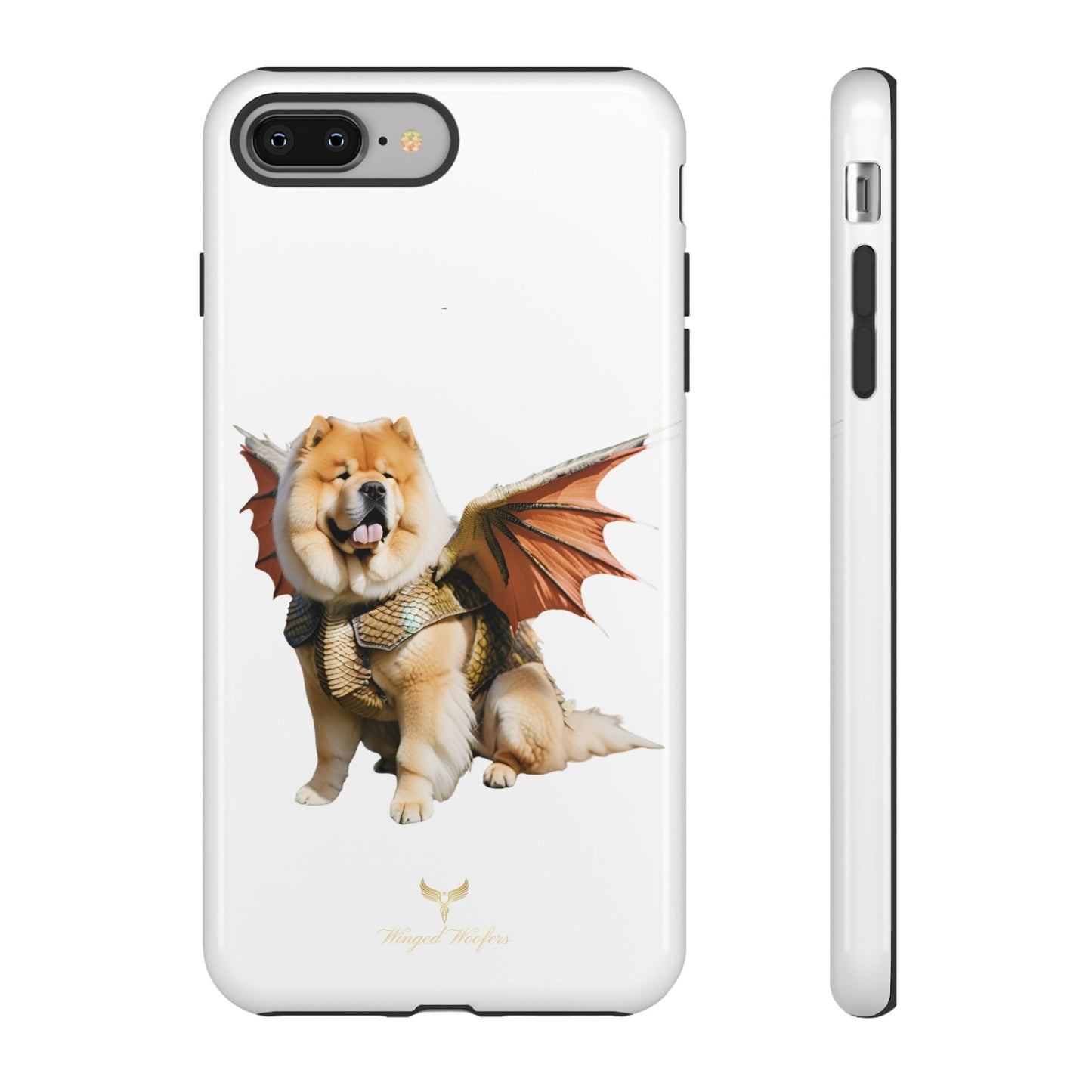 Funny Dragon Chow Chow Dog Phone Case - Tough Cases for Pet Lovers