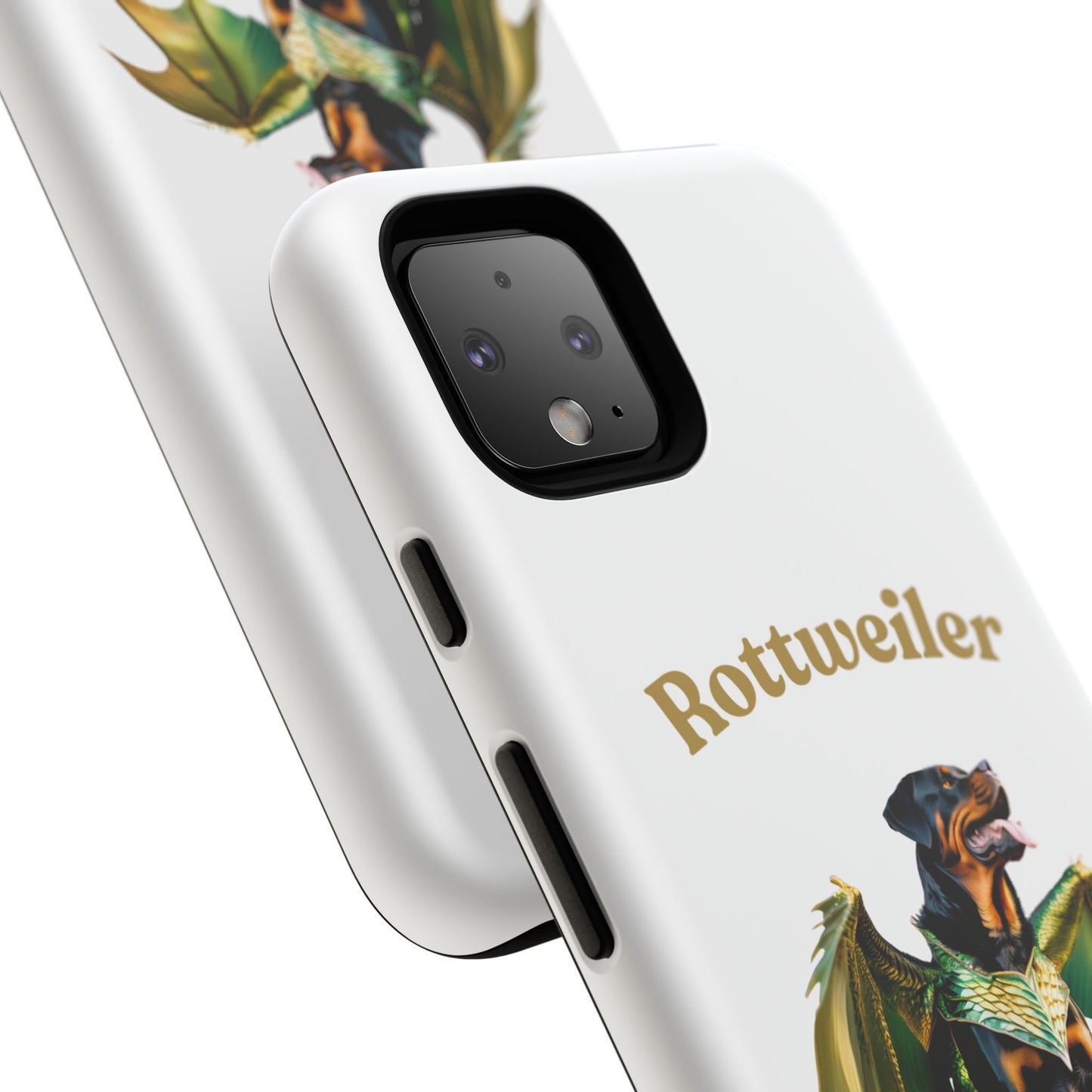 Rottweiler Dragon Wings Phone Case - Tough Cases for Dog Lovers