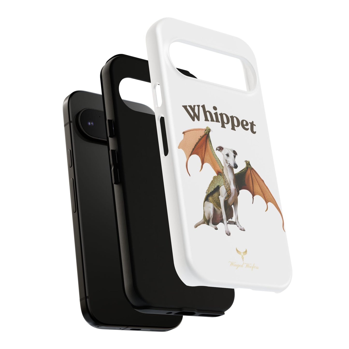 Whippet Dragon Phone Case - Tough & Stylish Pet Accessory