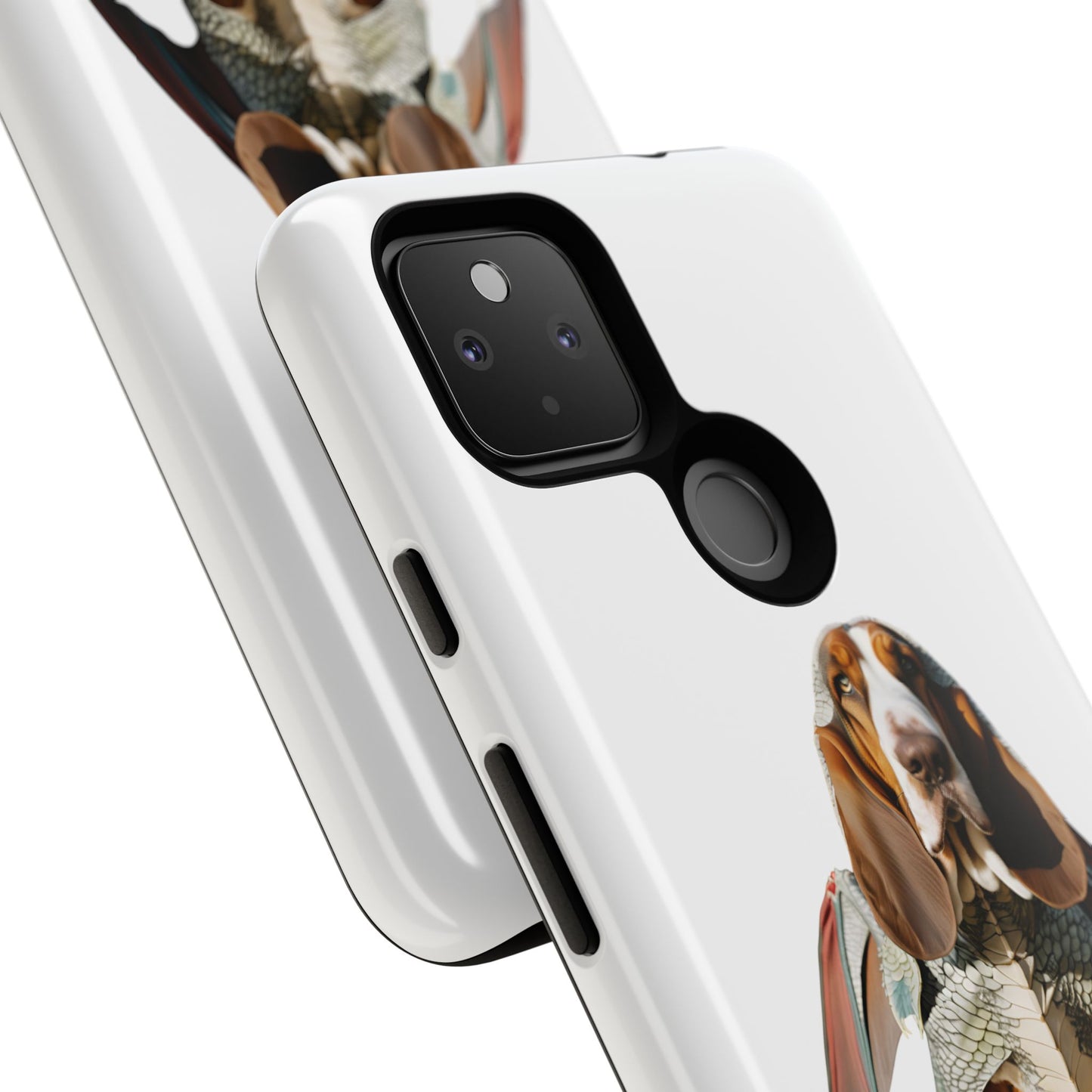 Whimsical Basset Hound Dog Phone Case - Tough Cases for Animal Lovers