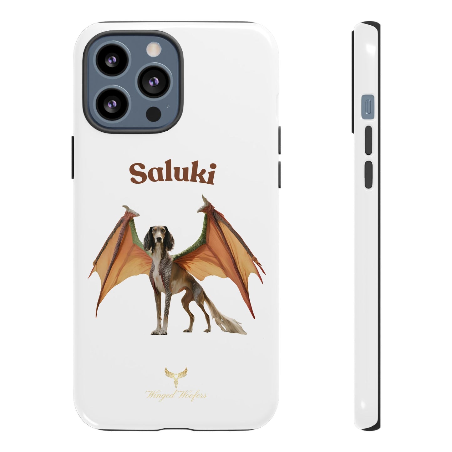 Saluki Dog Dragon Case - Tough Phone Case for Pet Lovers