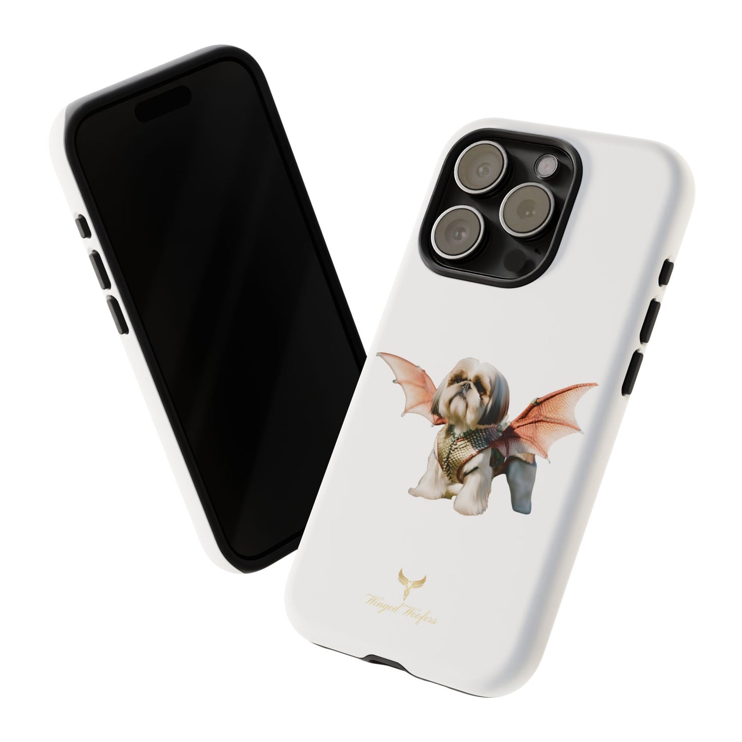 Fantasy Shih Tzu with Dragon Wings Pet Phone Case – Tough Cases for Dog Lovers