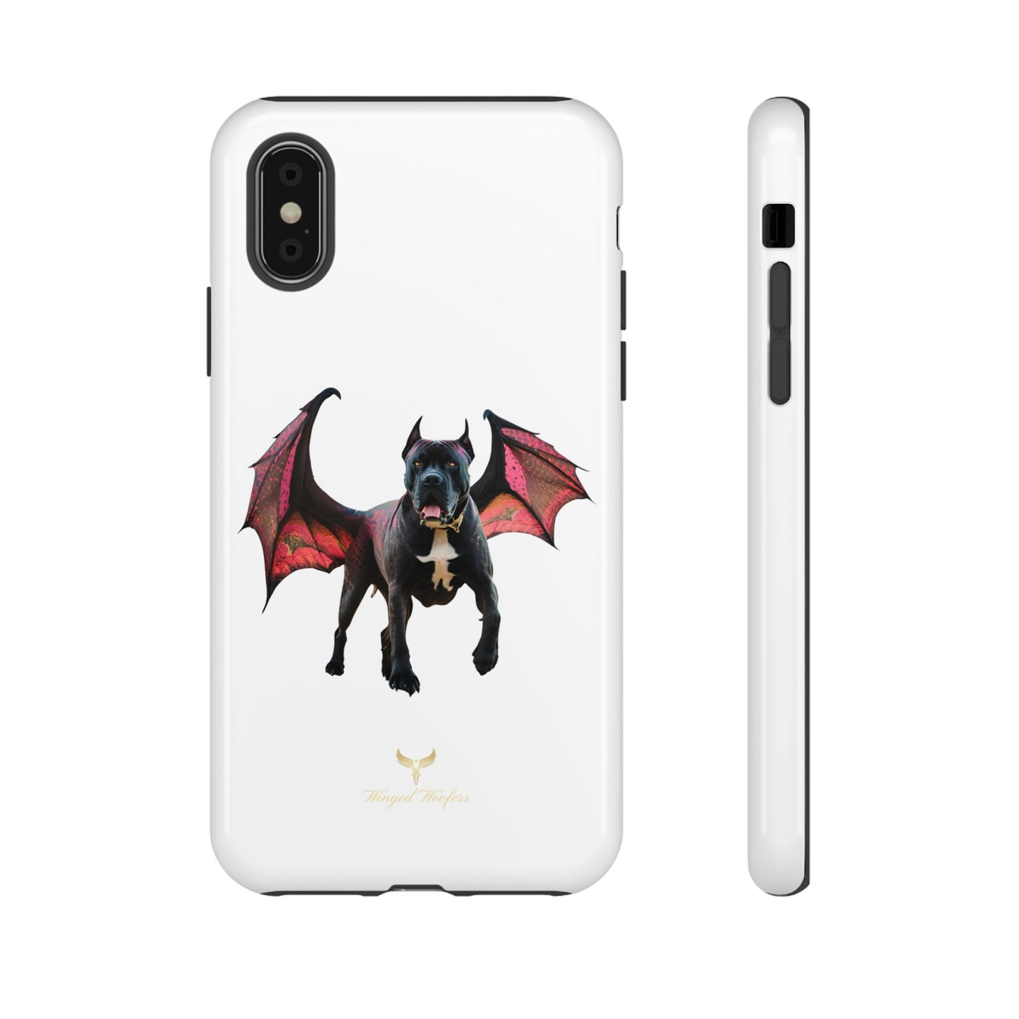 Flying Cane Corso Dog Phone Case - Tough Cases for Pet Lovers