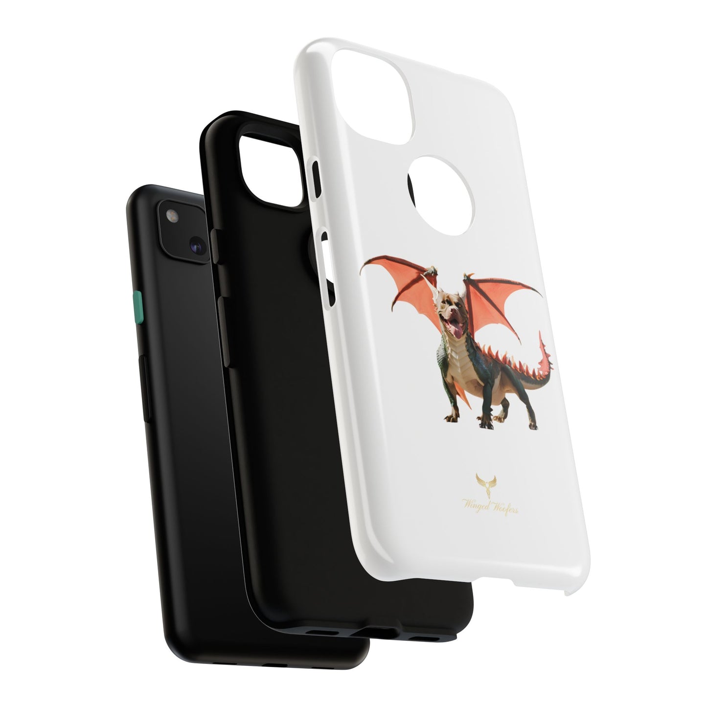 Tough Cases - Fierce Dragon Pitbull Phone Case | Unique Animal Design | Perfect Gift for Animal Lovers