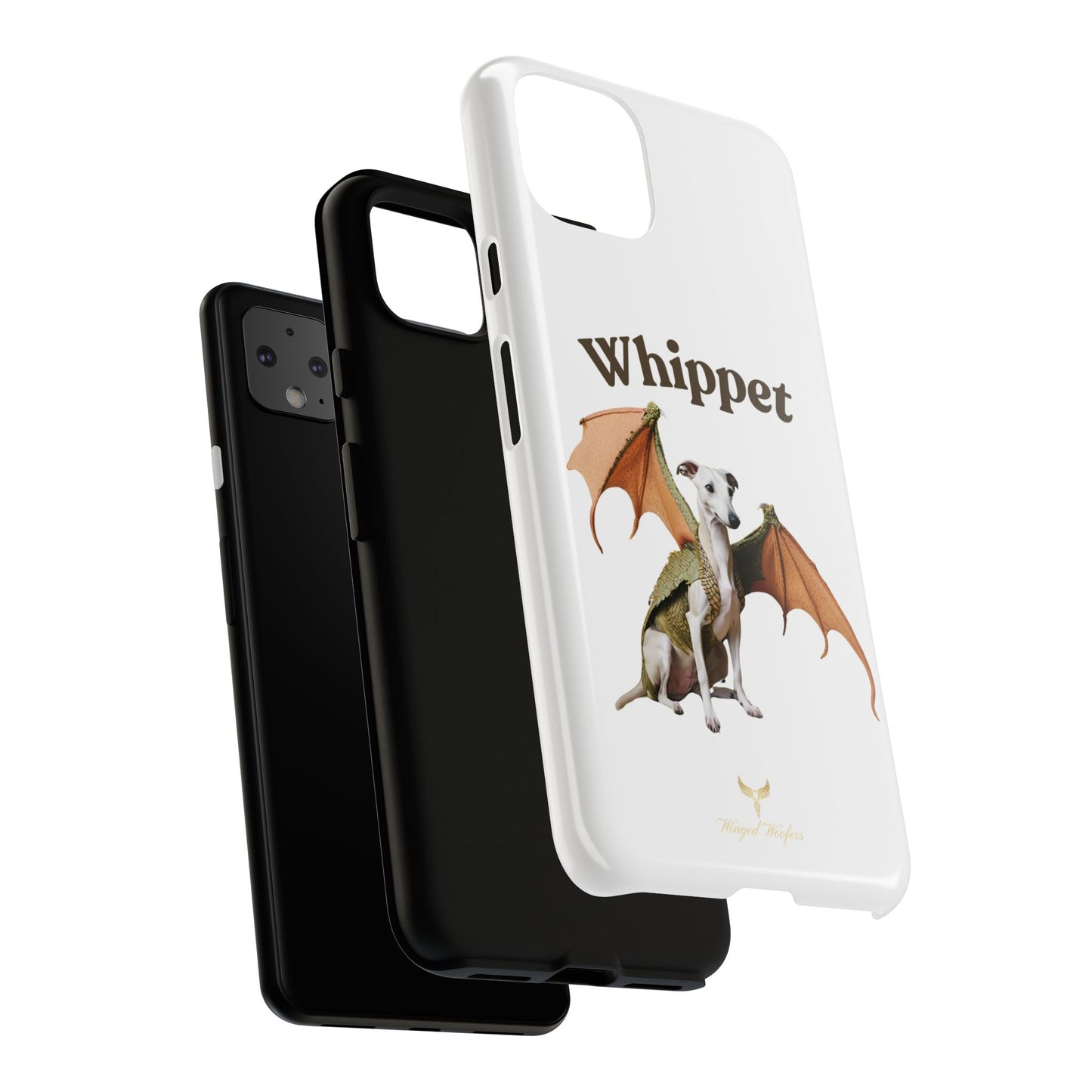 Whippet Dragon Phone Case - Tough & Stylish Pet Accessory