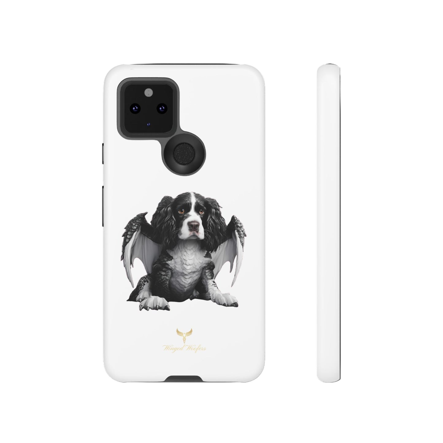 Springer Spaniel Puppy Dragon Winged Dog Phone Case - Tough Cases for Pet Lovers